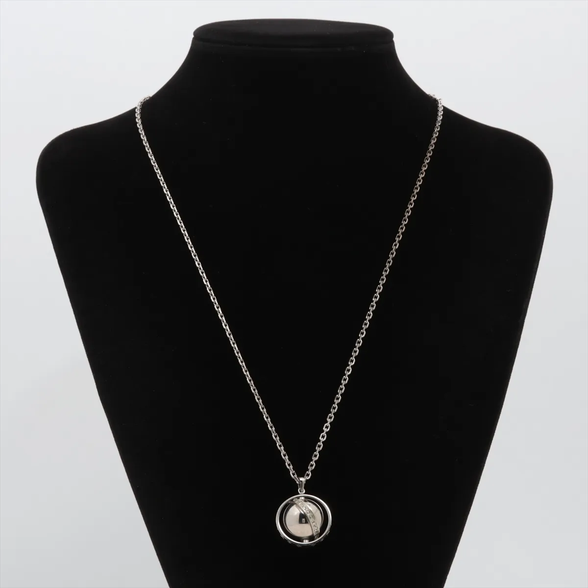 M00327 Pendant LV Glove OB0251 Necklace Metal Silver — view 5