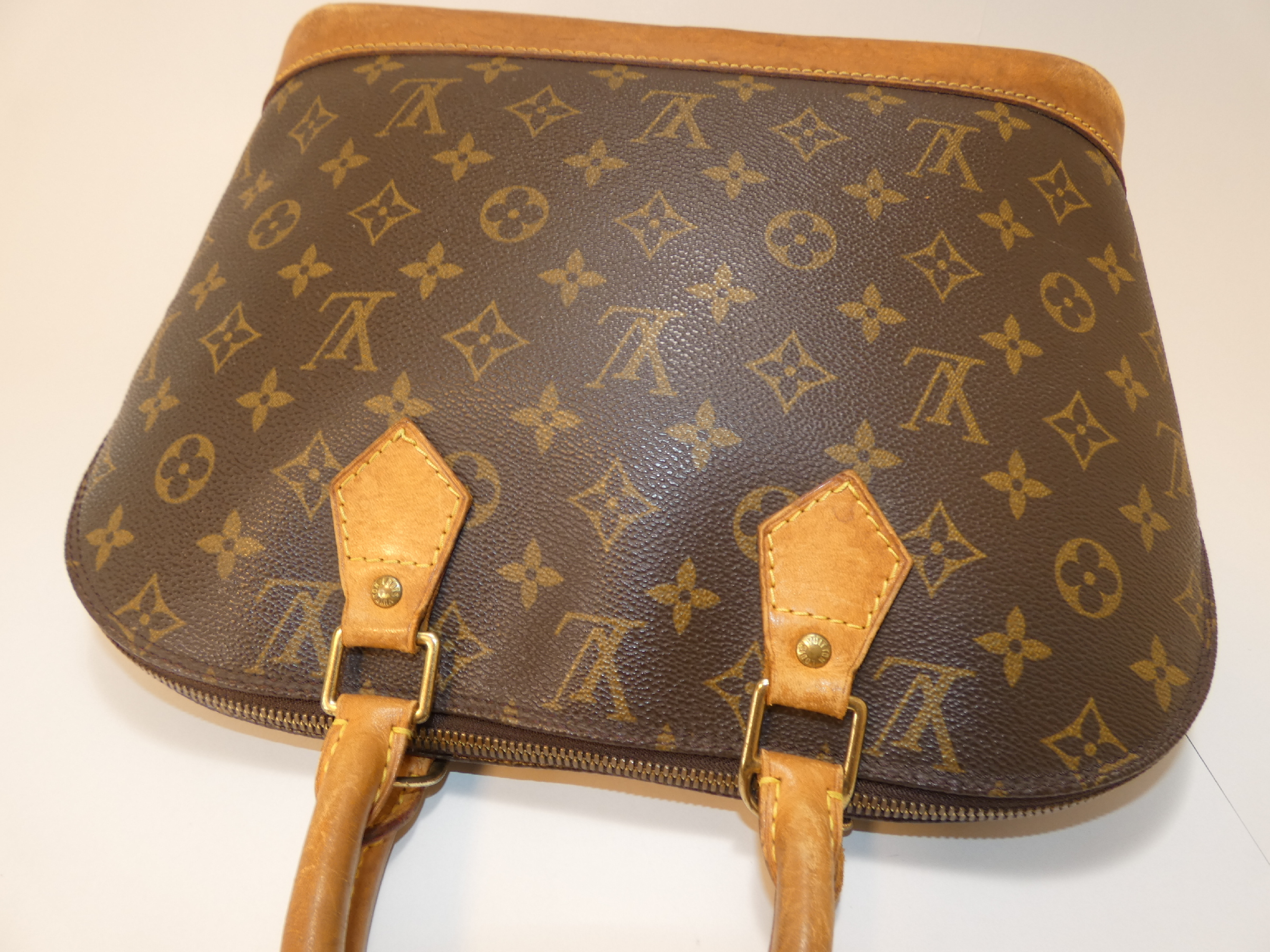 Alma Monogram Handbag — view 3