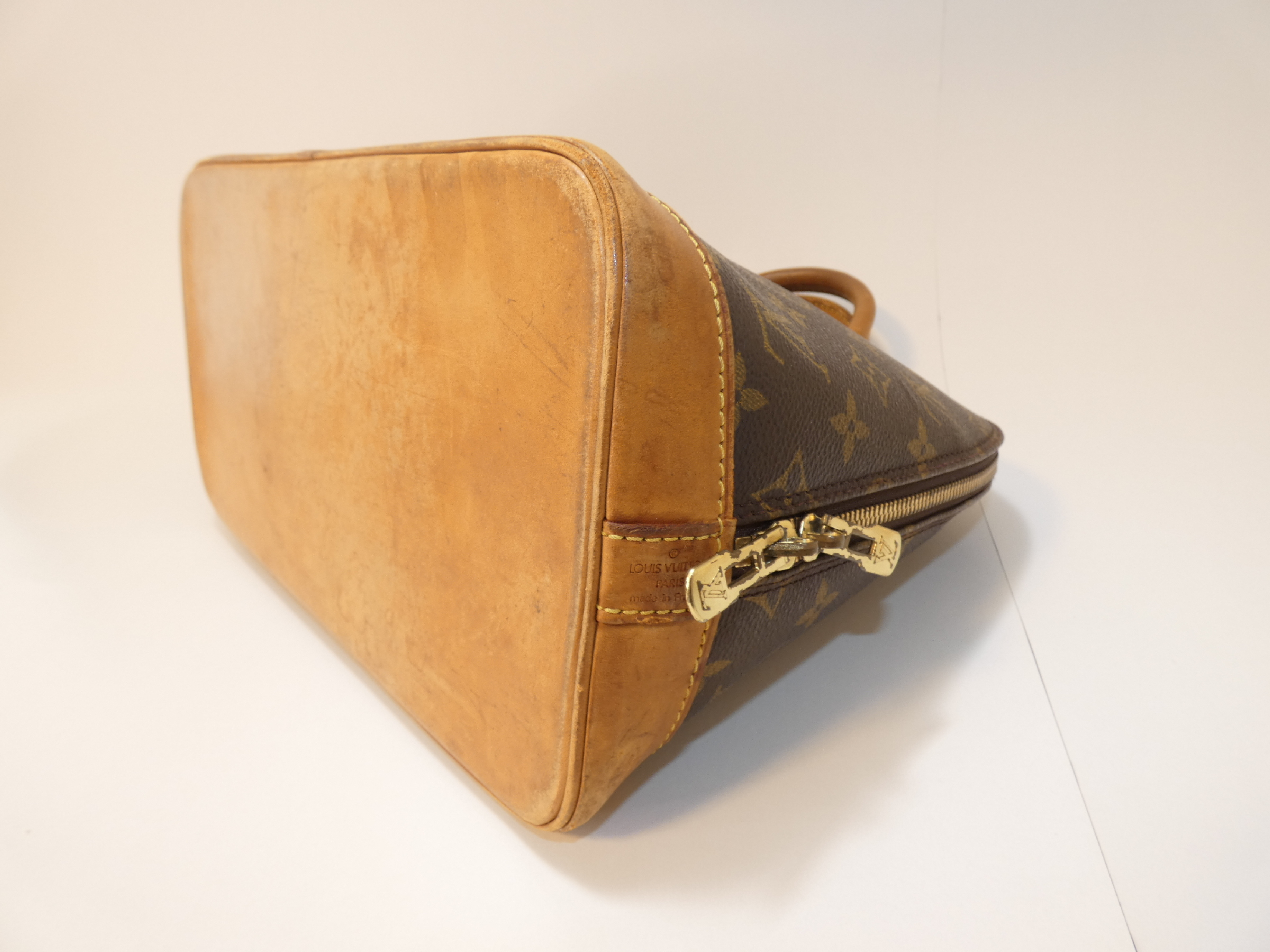 Alma Monogram Handbag — view 7