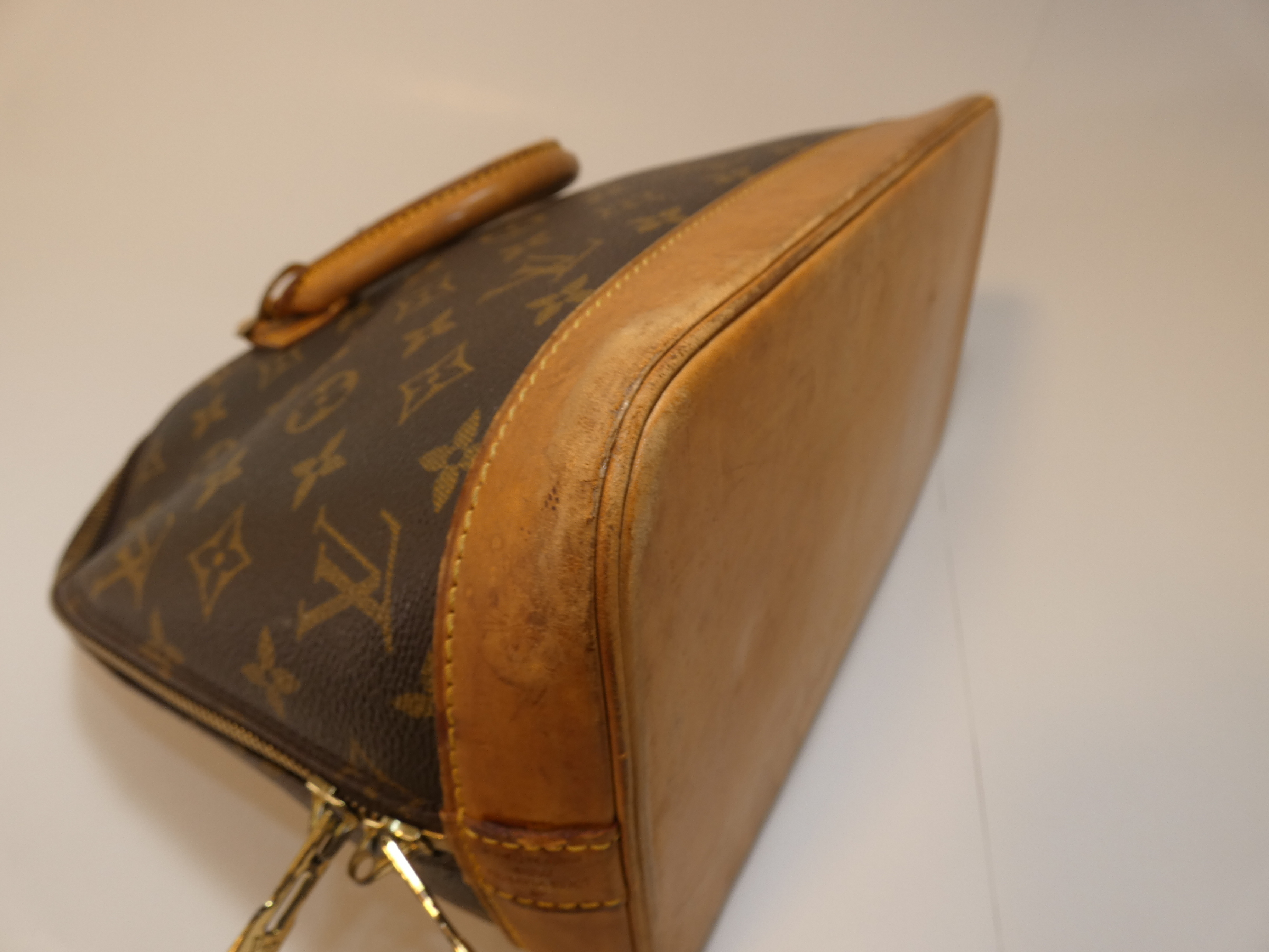 Alma Monogram Handbag — view 8