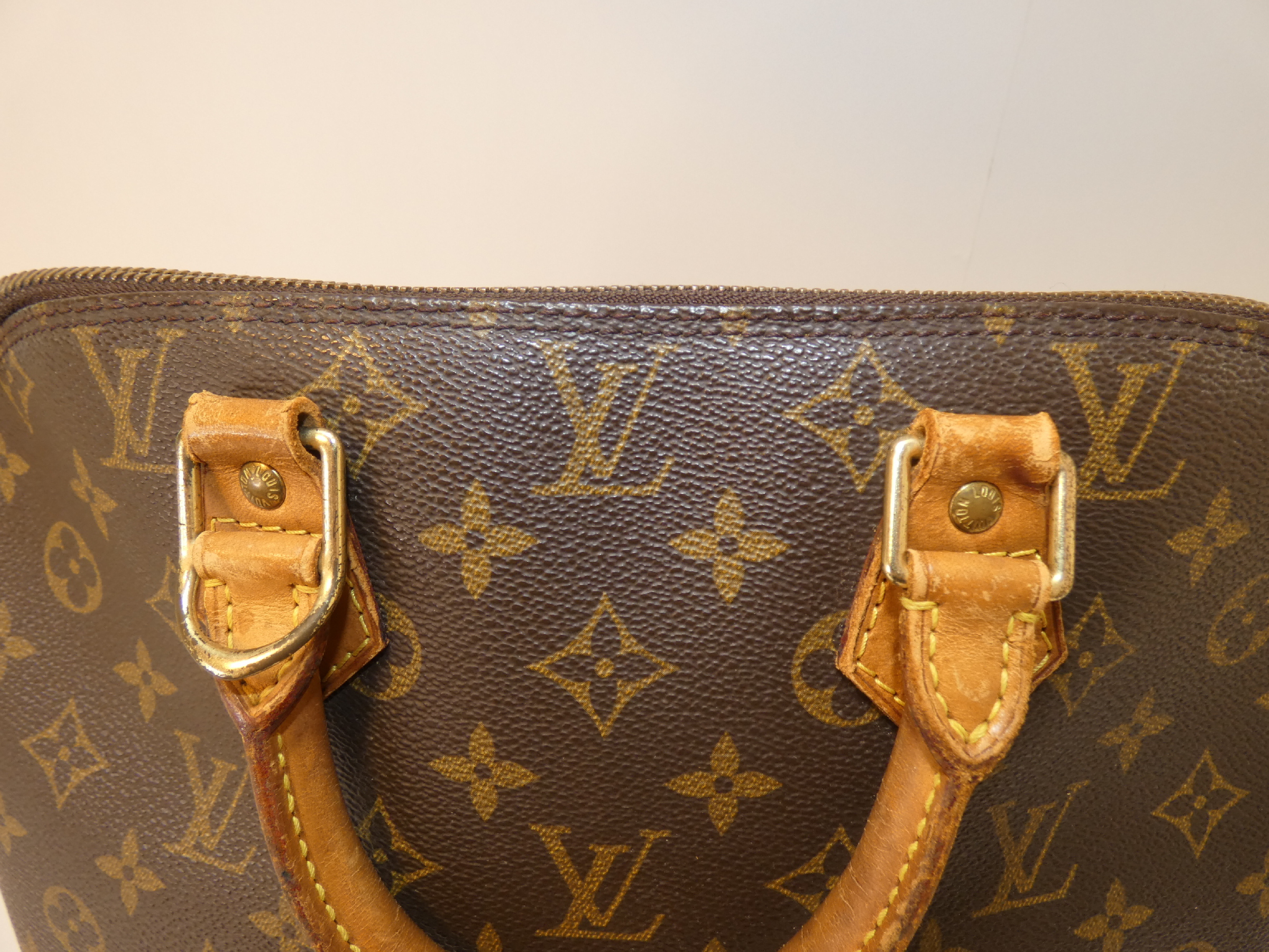 Alma Monogram Handbag — view 10