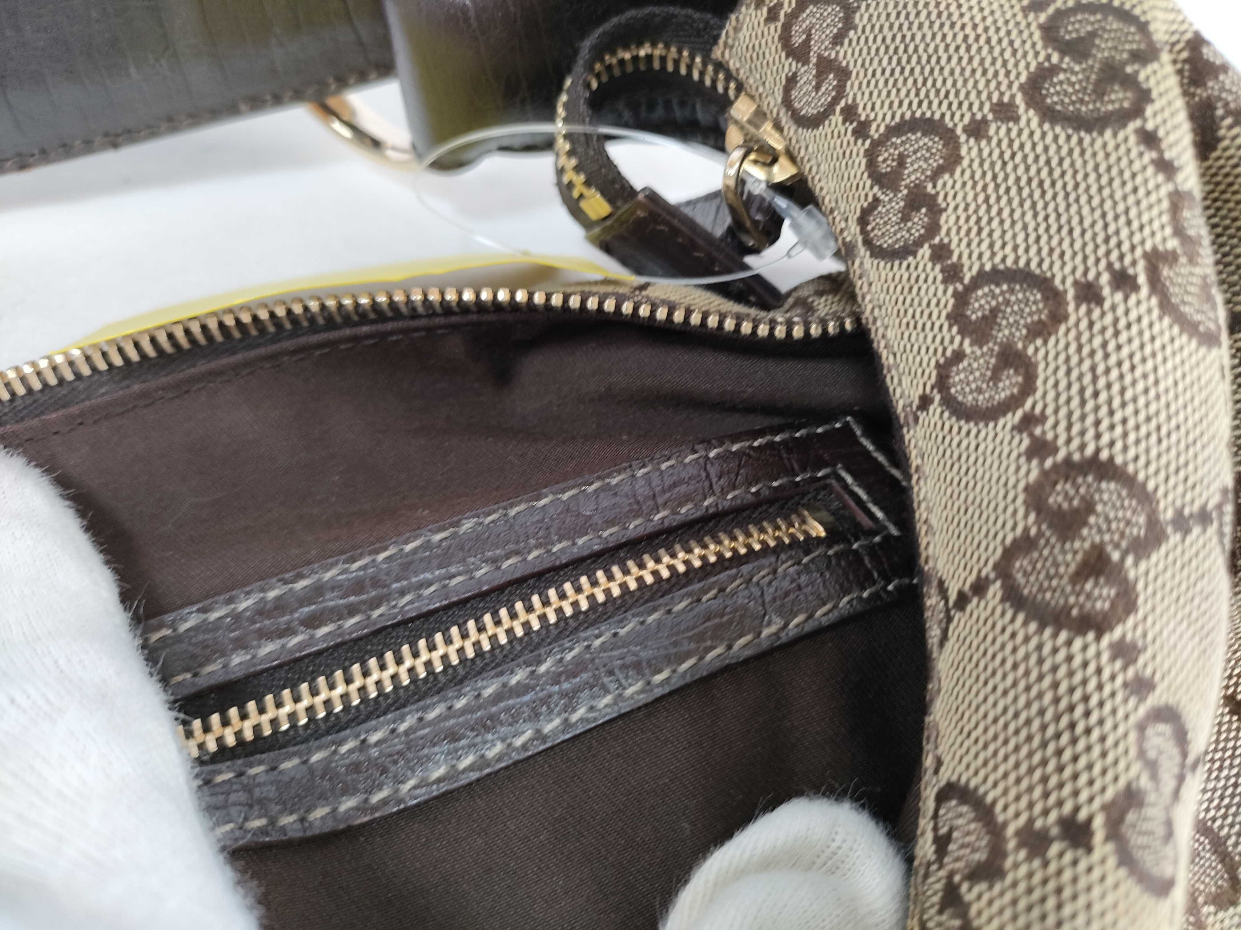 GG Canvas One-Shoulder Bag, Canvas, Beige Shoulder Bag — view 13