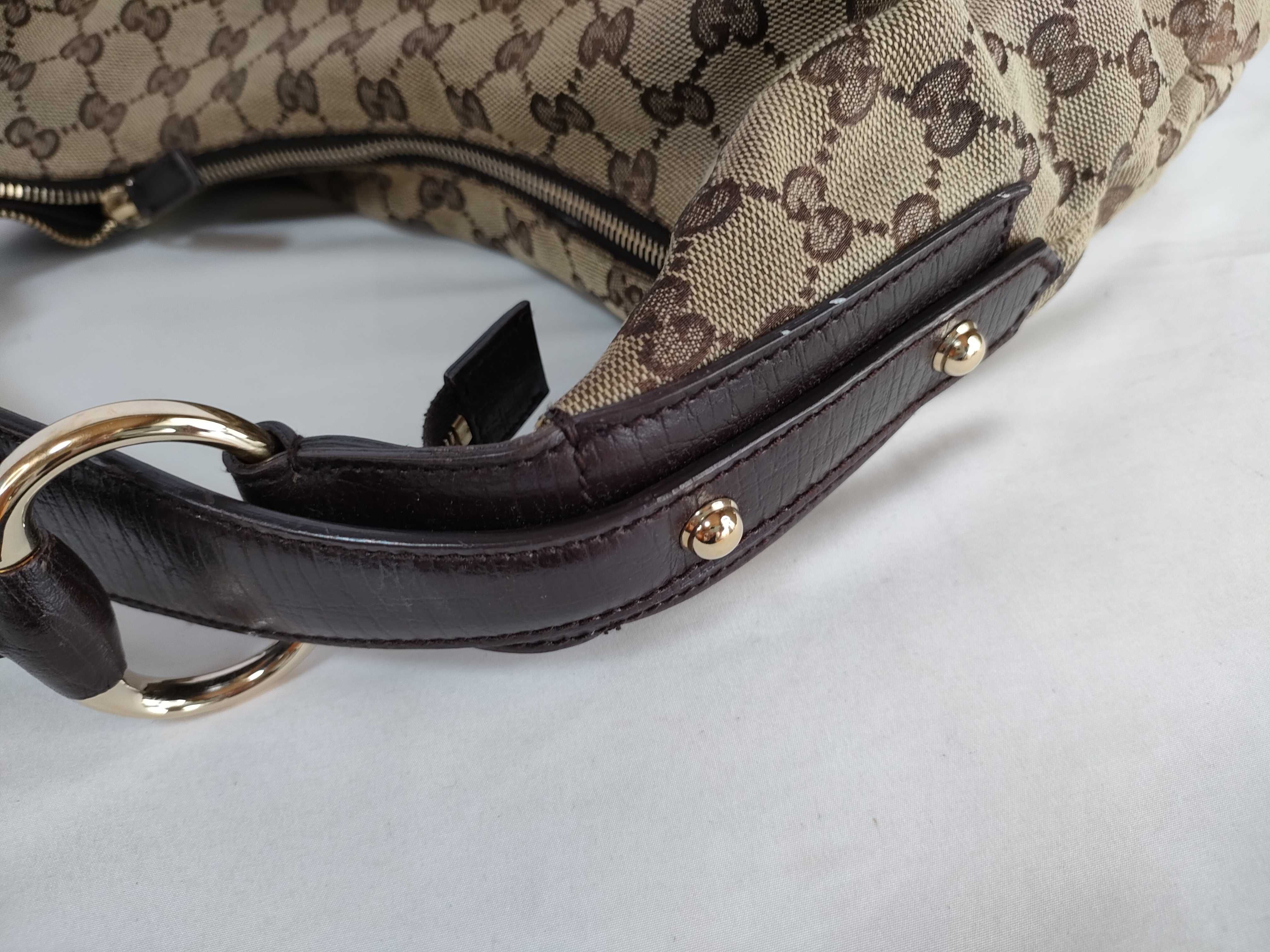 GG Canvas One-Shoulder Bag, Canvas, Beige Shoulder Bag — view 5