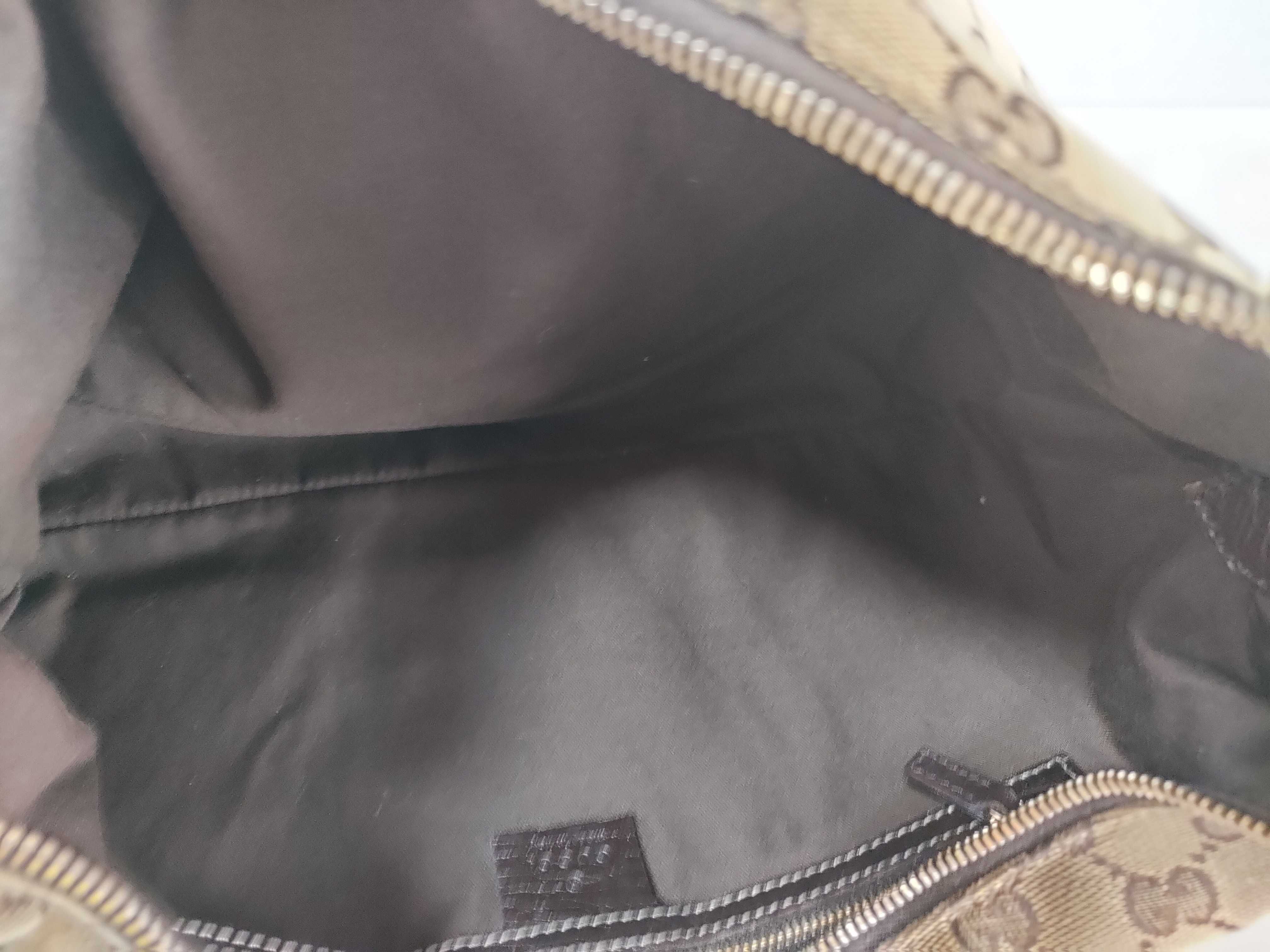 GG Canvas One-Shoulder Bag, Canvas, Beige Shoulder Bag — view 10