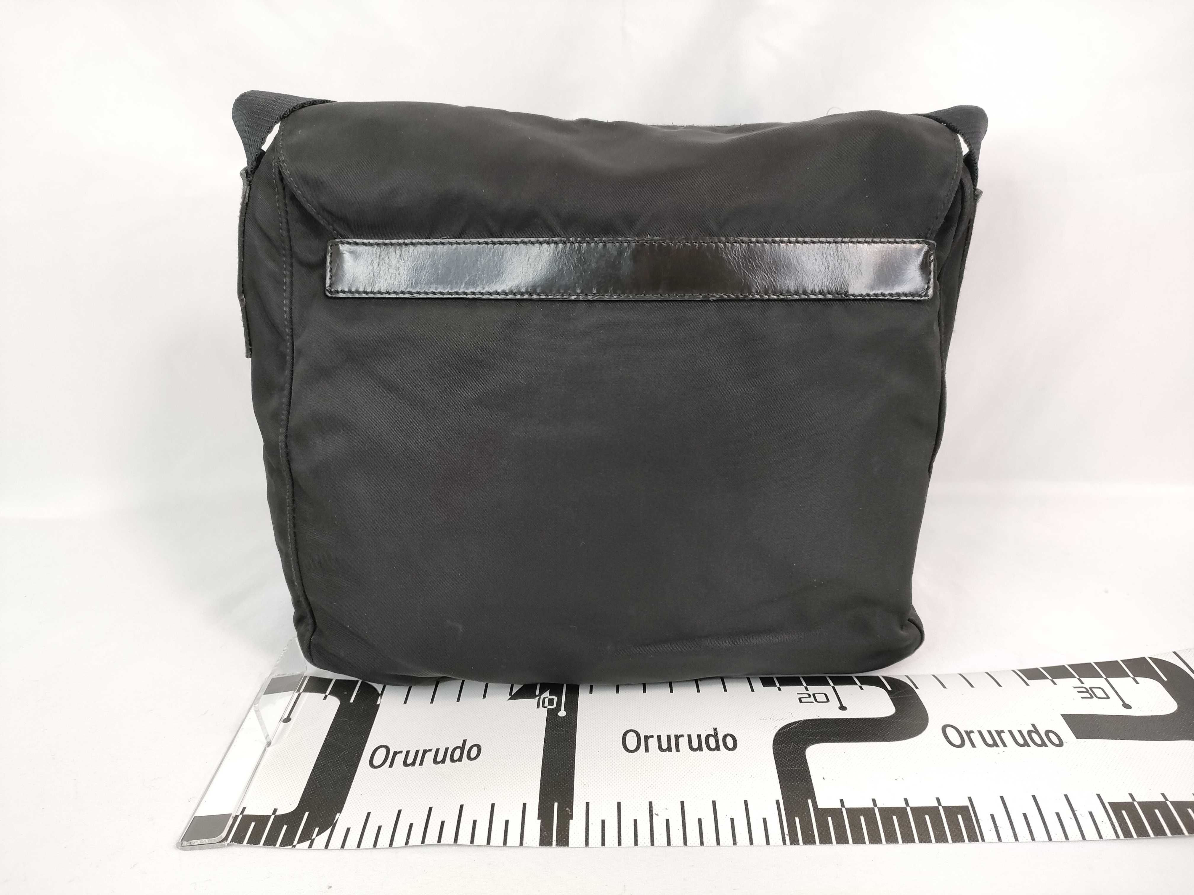 Nylon Triangle Logo Shoulder Bag — view 2
