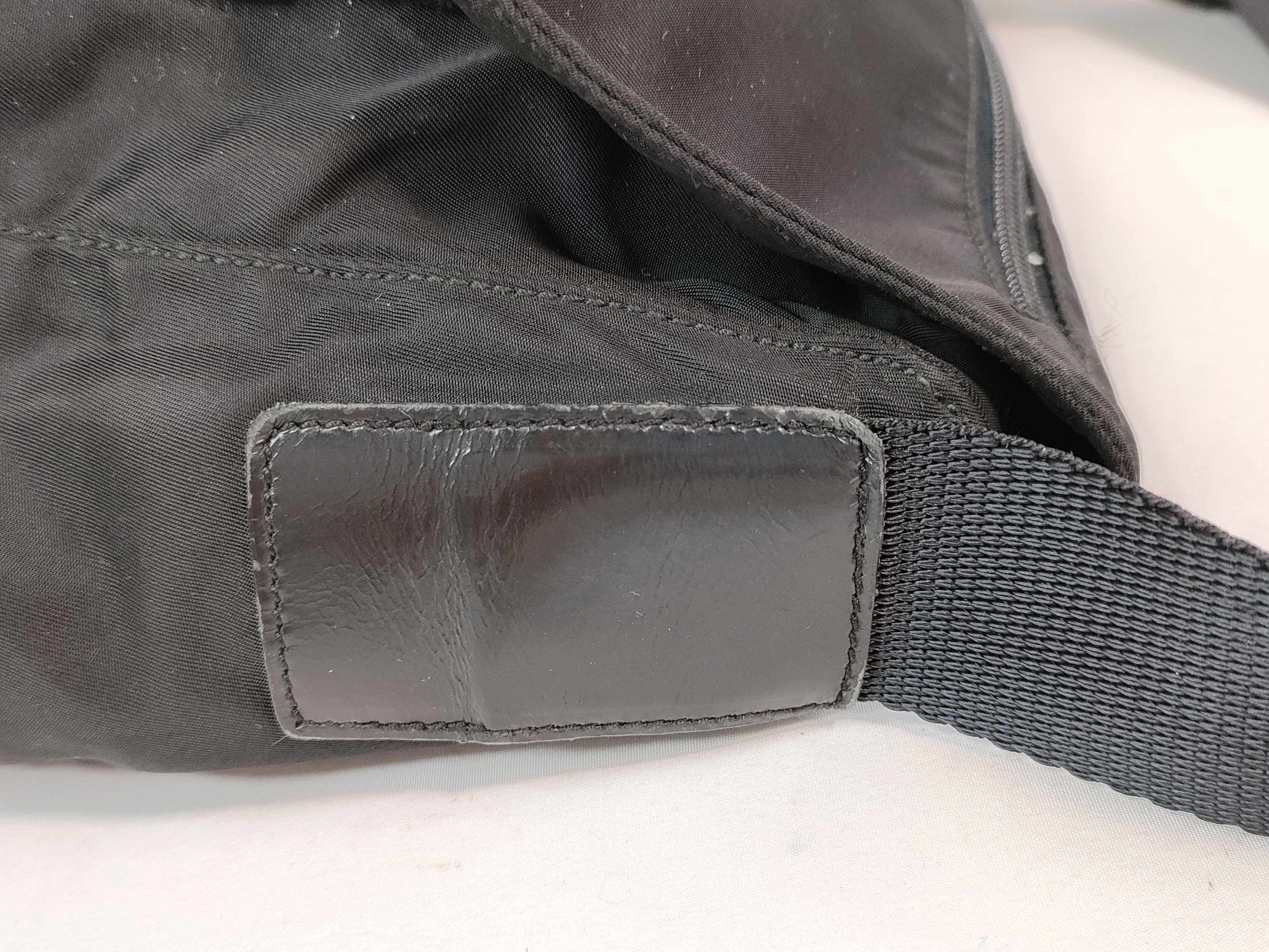Nylon Triangle Logo Shoulder Bag — view 5