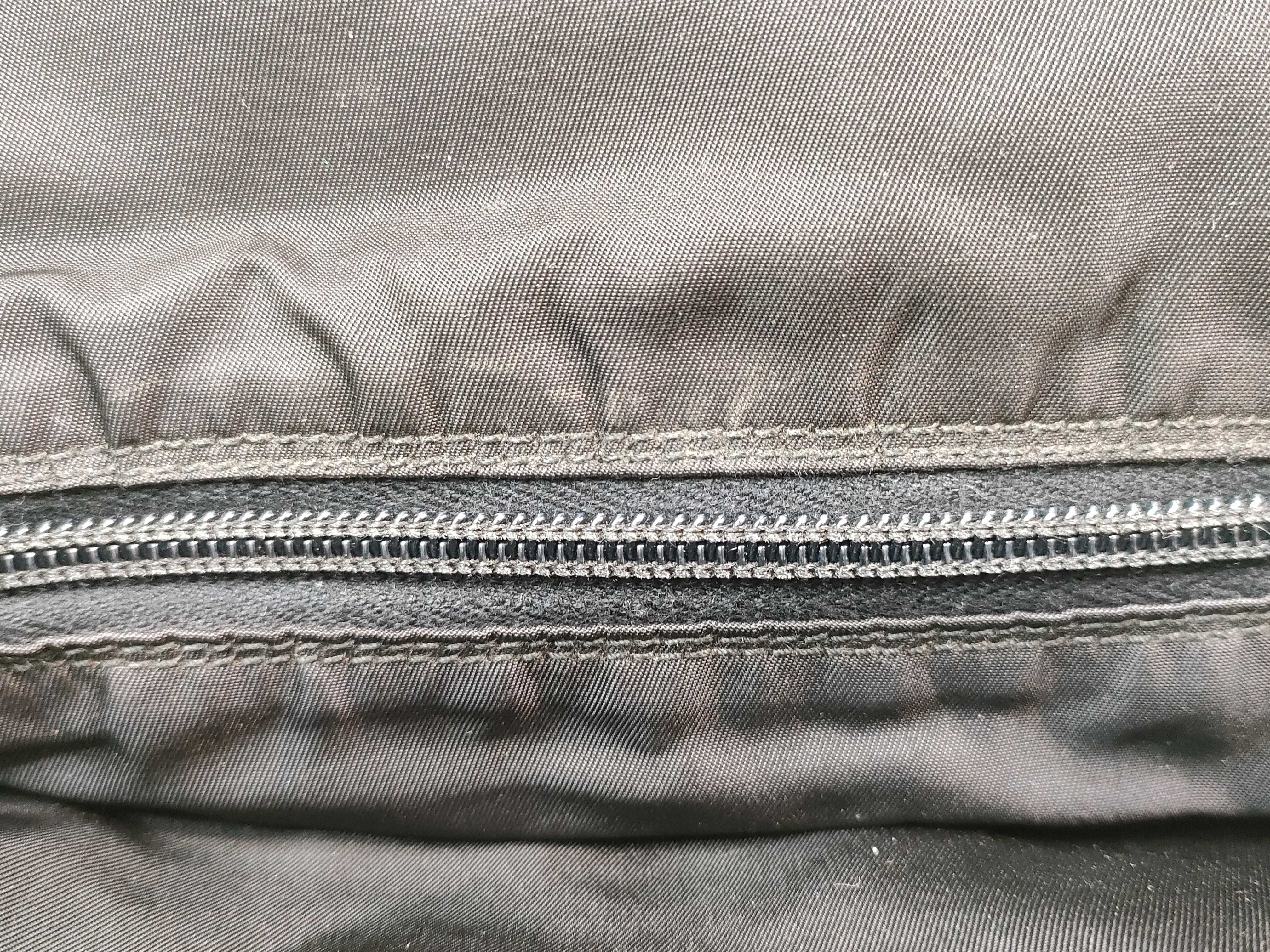 Nylon Triangle Logo Shoulder Bag — view 6