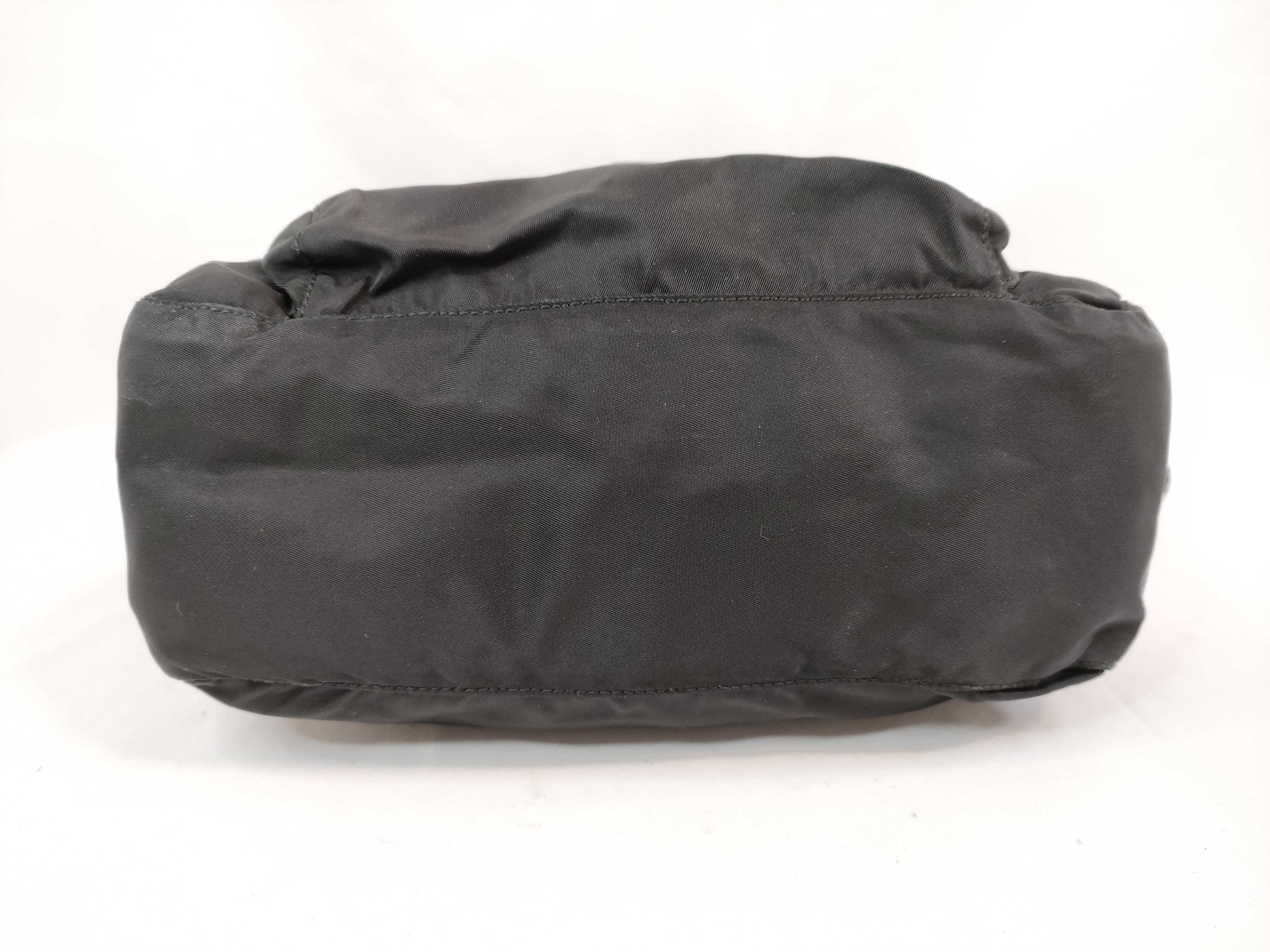 Nylon Triangle Logo Shoulder Bag — view 8