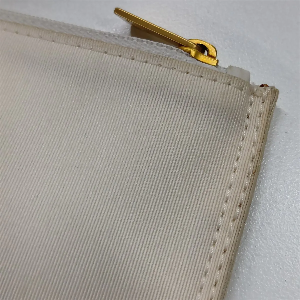 Triple Coco Patent Leather x Vinyl Tote Bag, Beige, Gold Hardware, 9631491, Series 9 — view 11