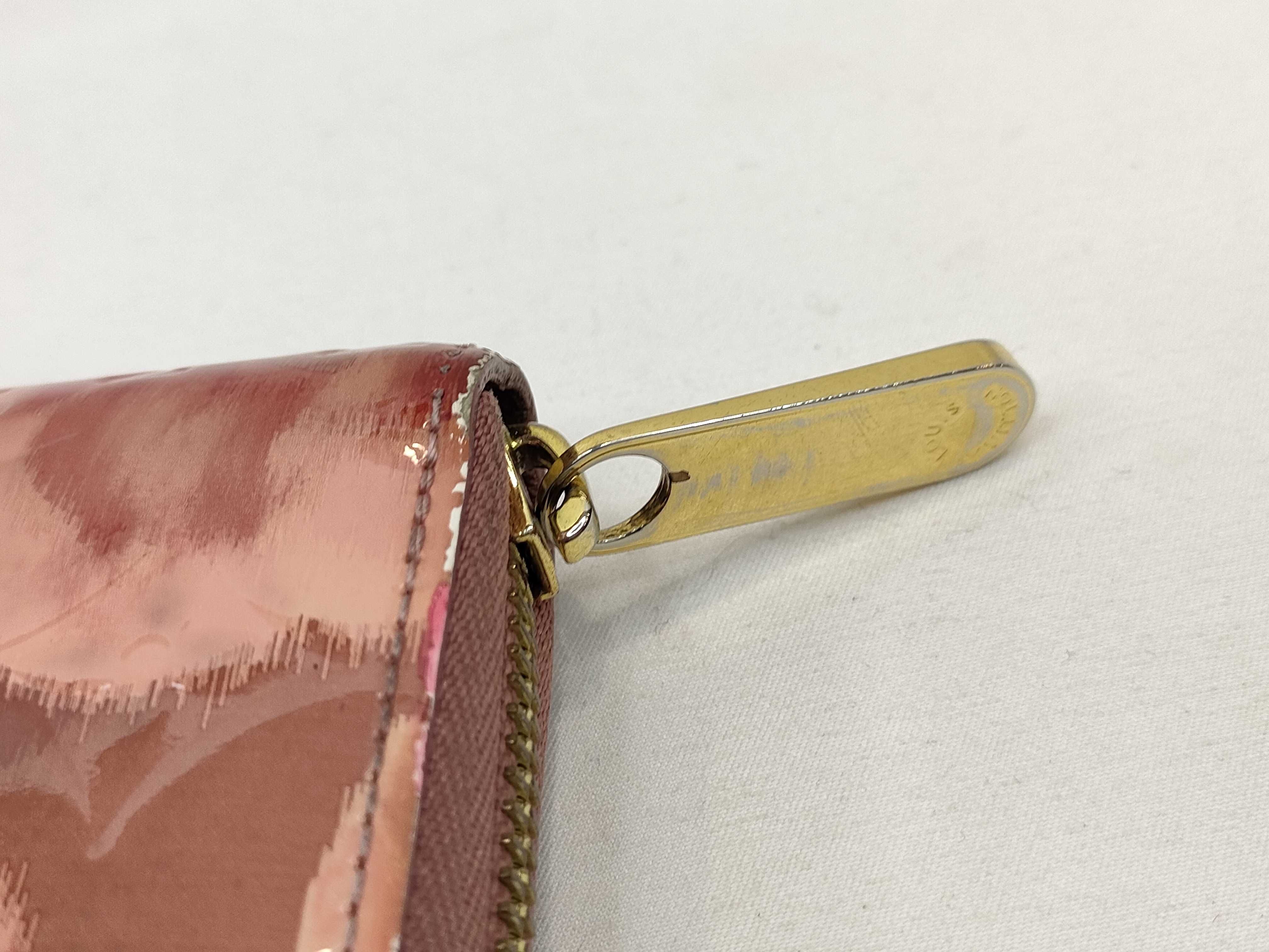 Vernis Louis Vuitton Monogram Vernis Ikat Flower Zippy Wallet — view 7
