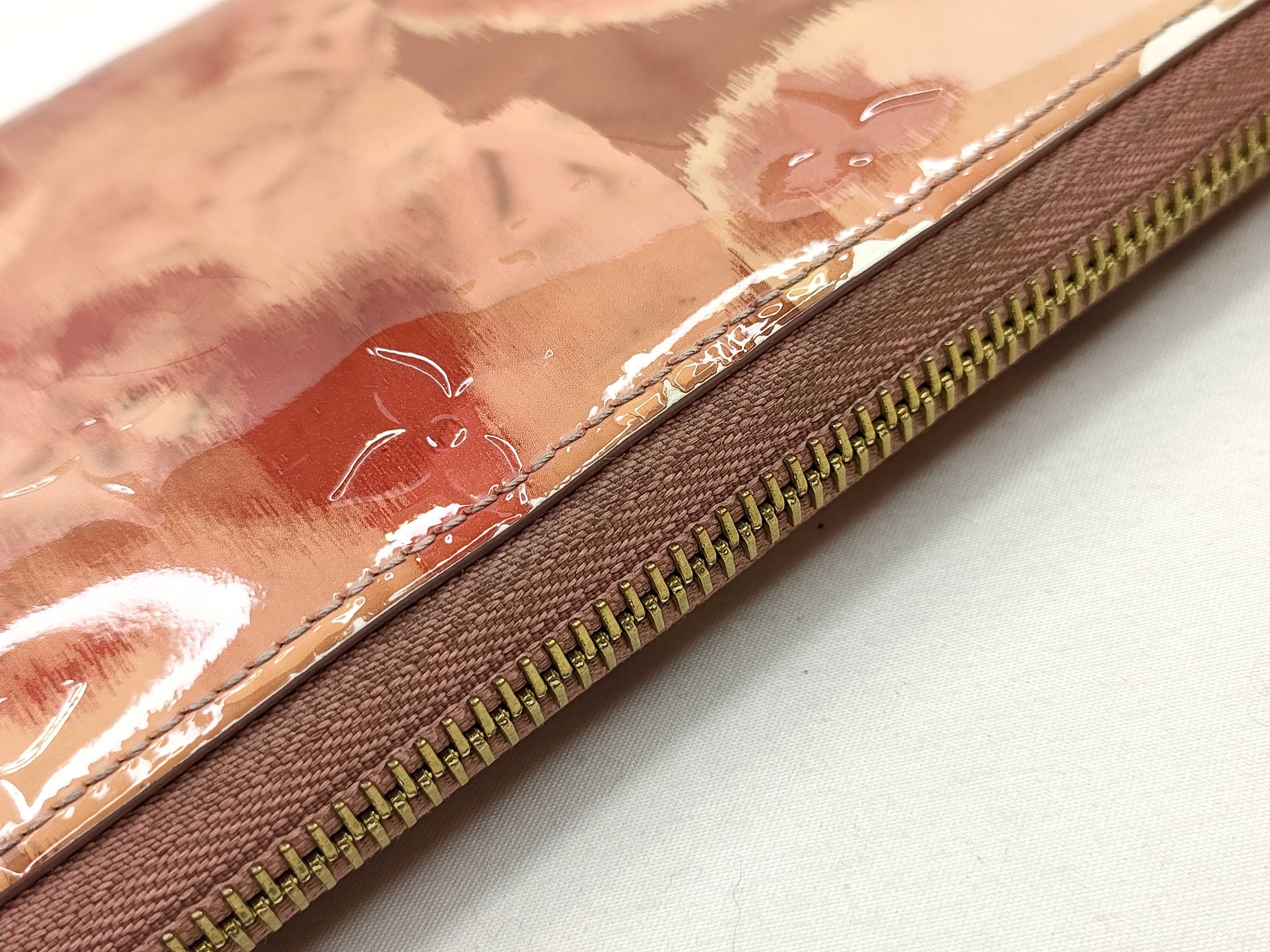 Vernis Louis Vuitton Monogram Vernis Ikat Flower Zippy Wallet — view 8