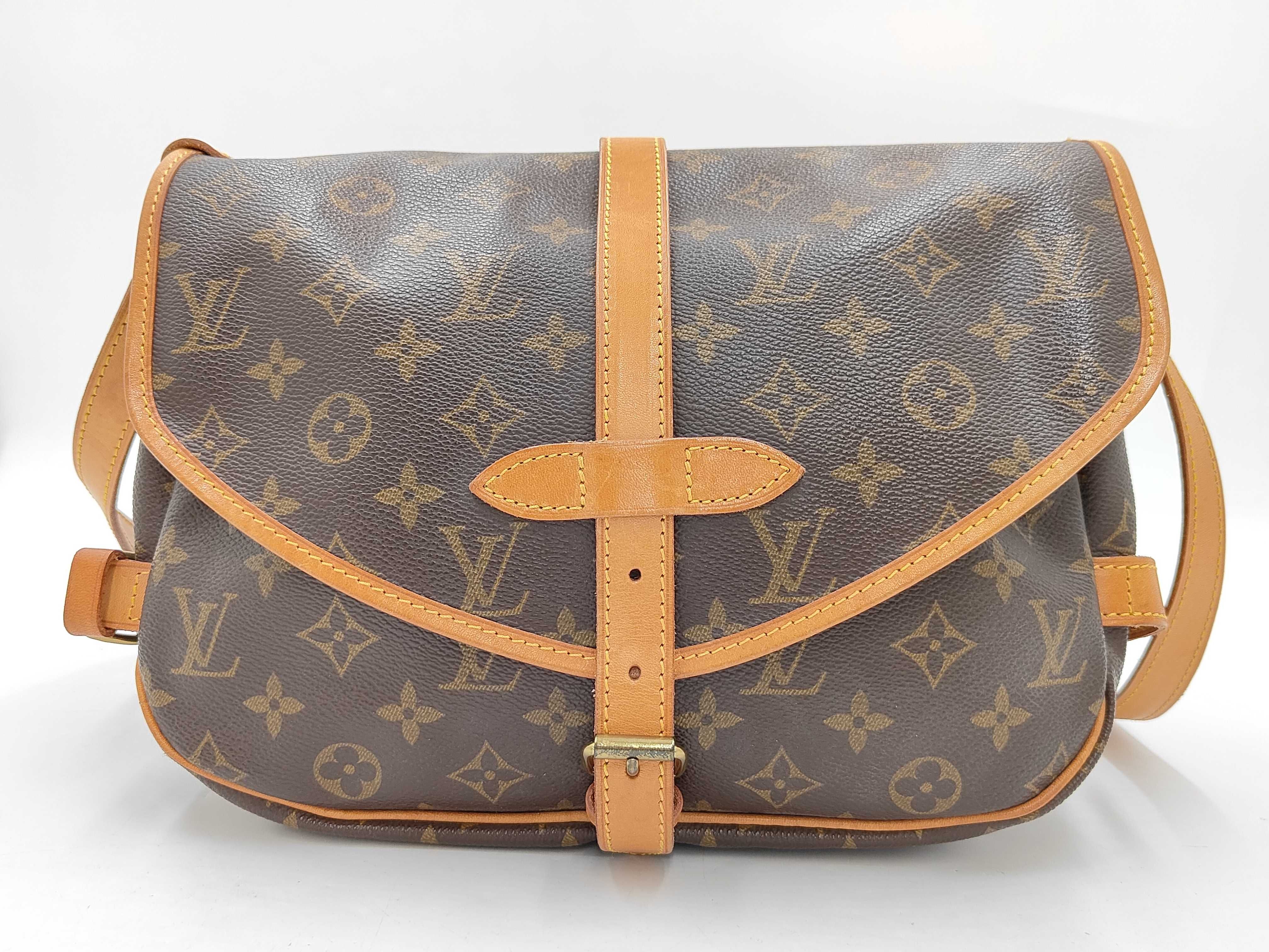 Monogram Saumur Shoulder Bag