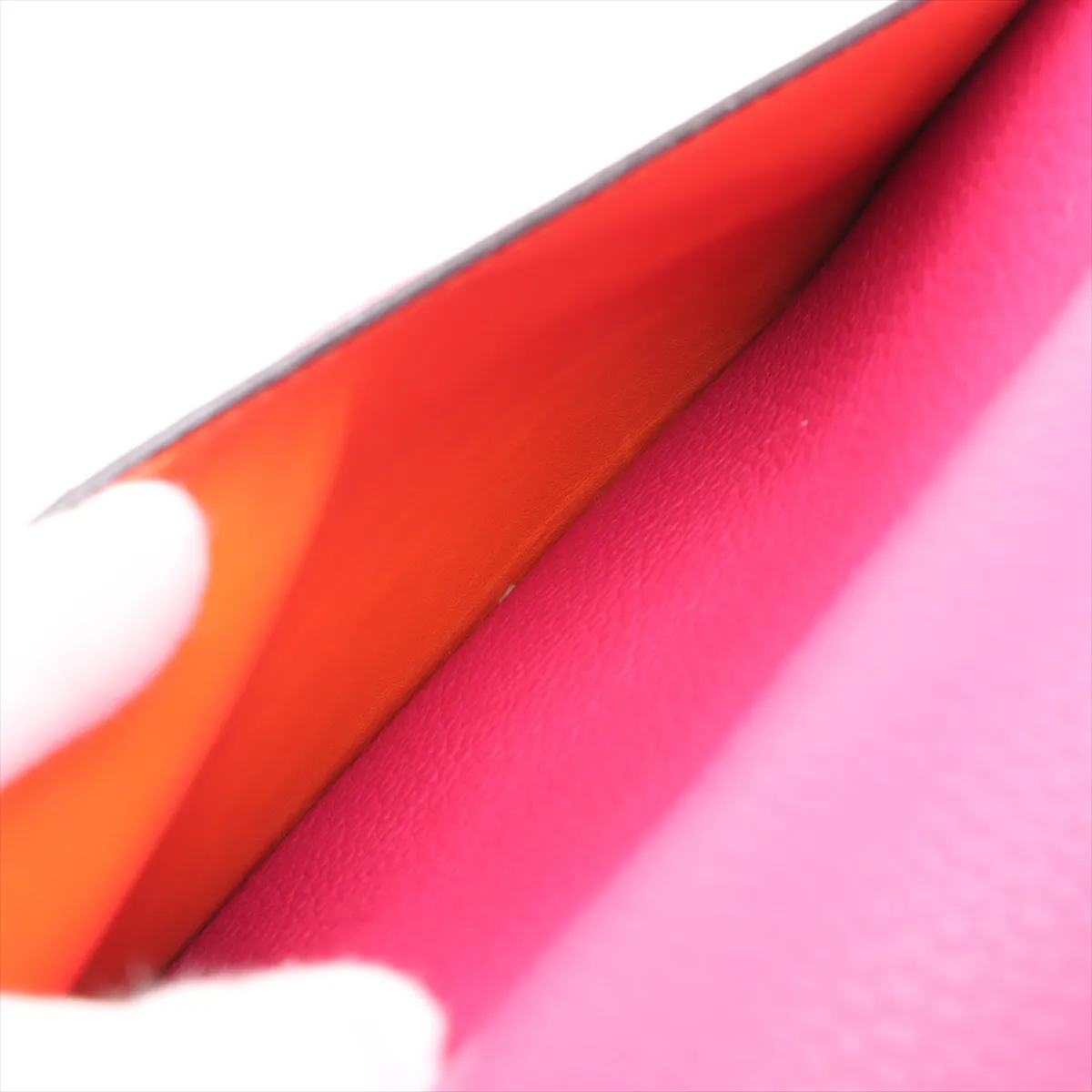 B Dior Leather 2WAY Handbag Pink — view 10