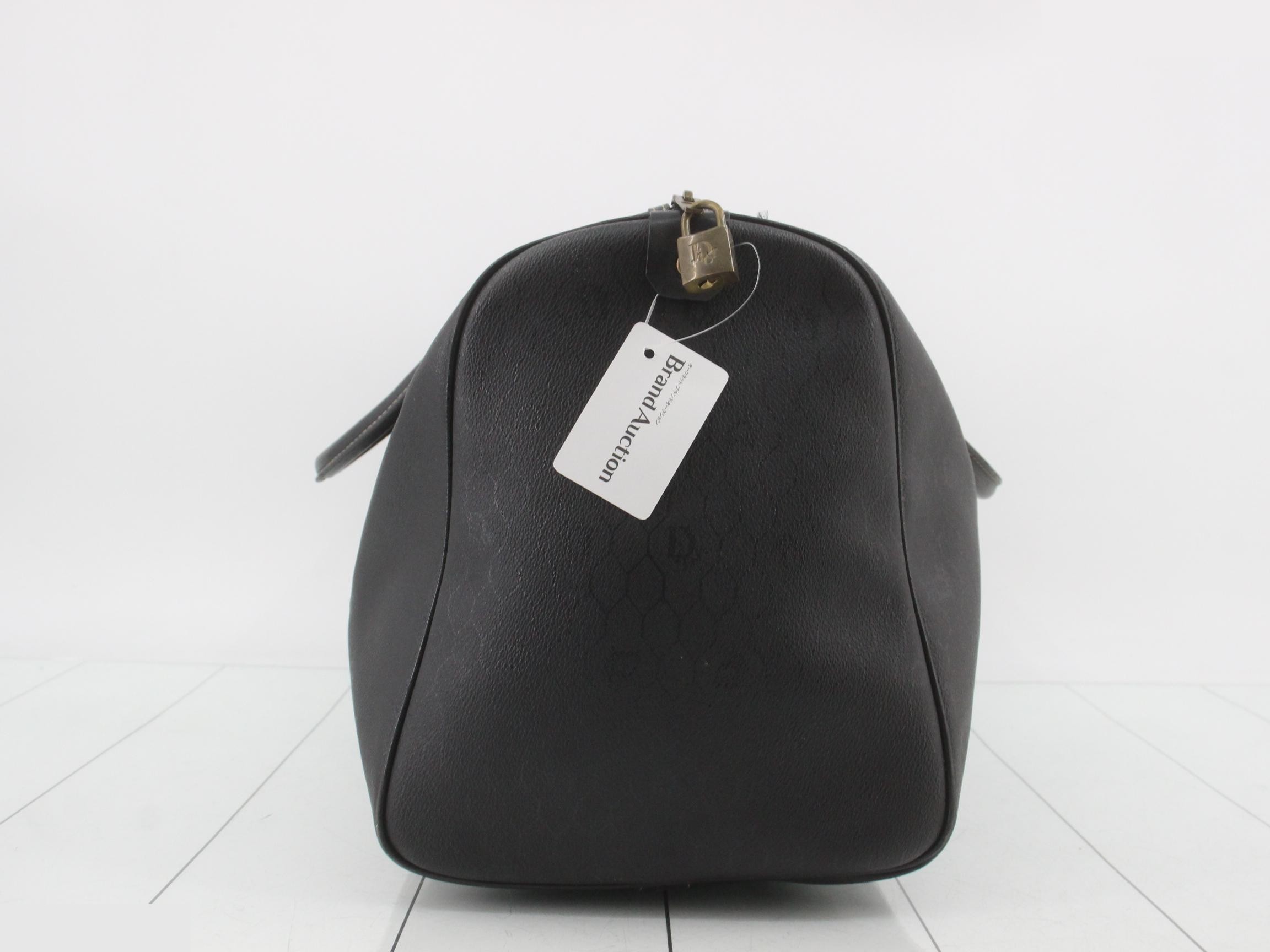 Honeycomb pattern Boston bag — view 4
