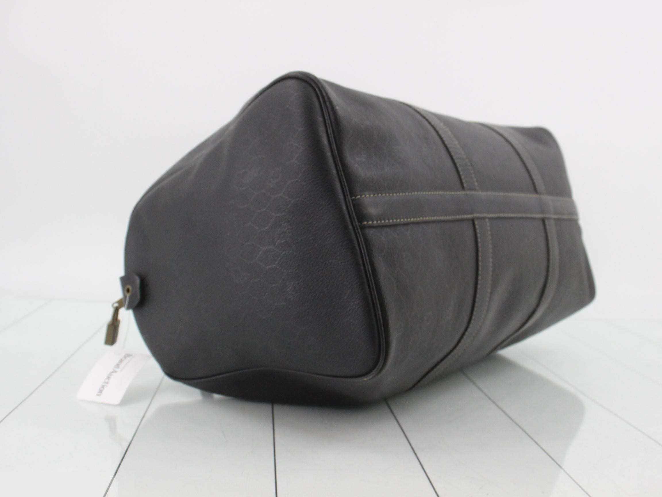 Honeycomb pattern Boston bag — view 5