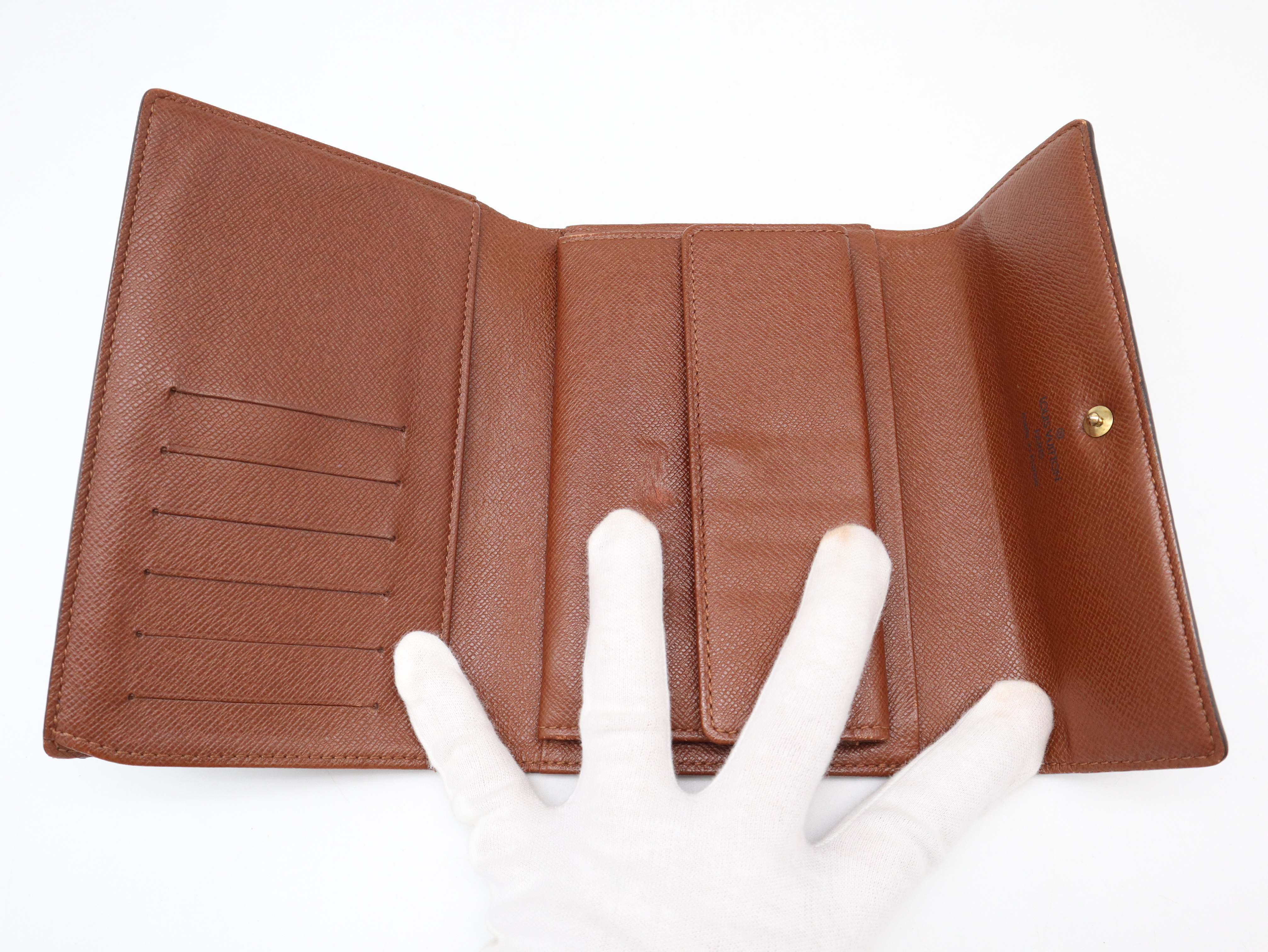 M61202 Monogram Portefeuille Tresor Etui Papier Wallet — view 8