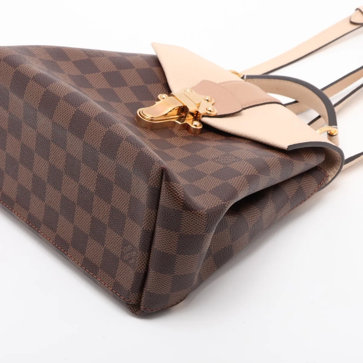 Damier Clapton Backpack N42259 SR3108 Brown x Beige (RFID detected) — view 3