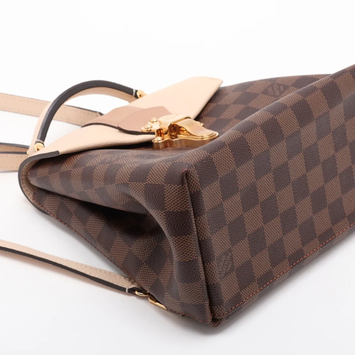 Damier Clapton Backpack N42259 SR3108 Brown x Beige (RFID detected) — view 4