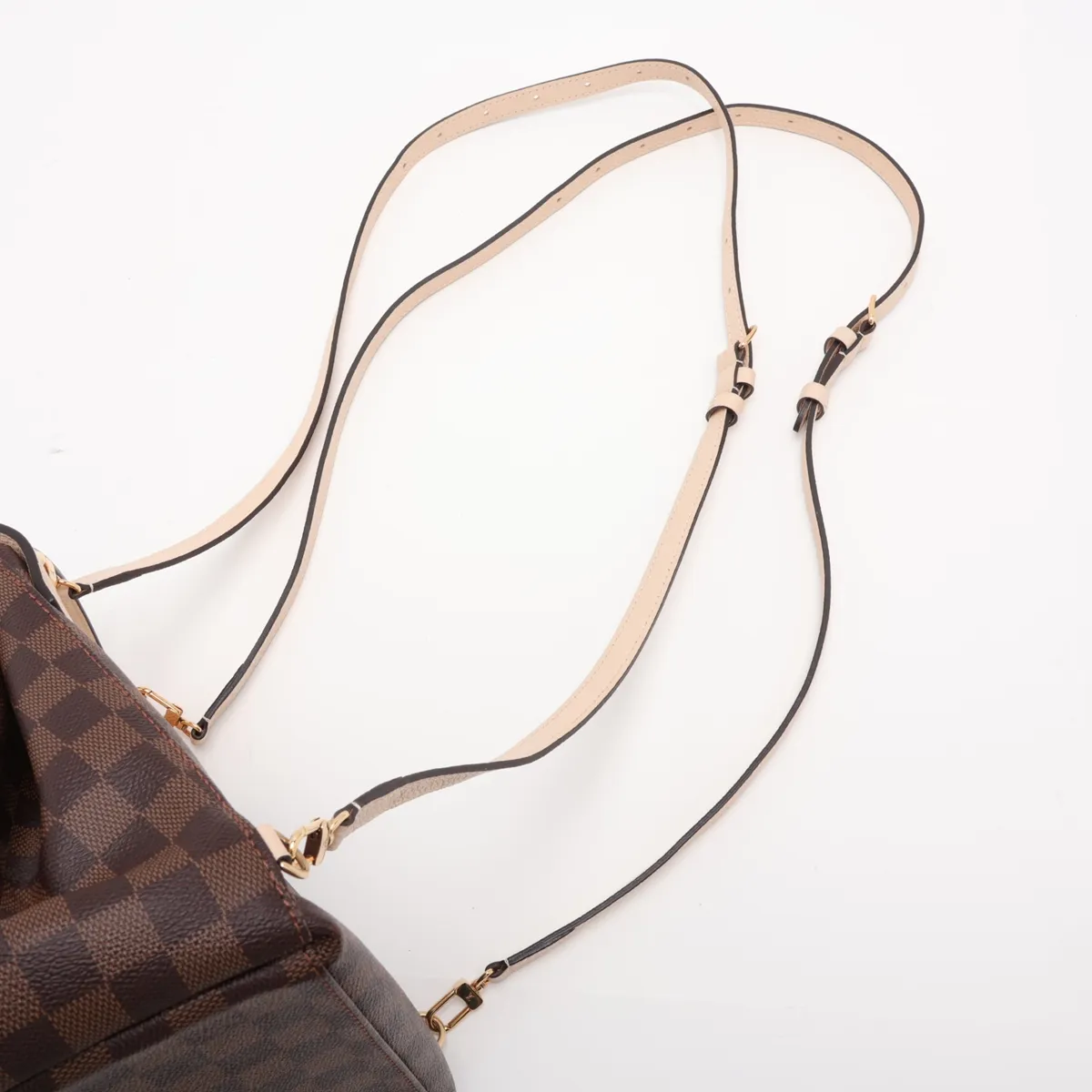 Damier Clapton Backpack N42259 SR3108 Brown x Beige (RFID detected) — view 6