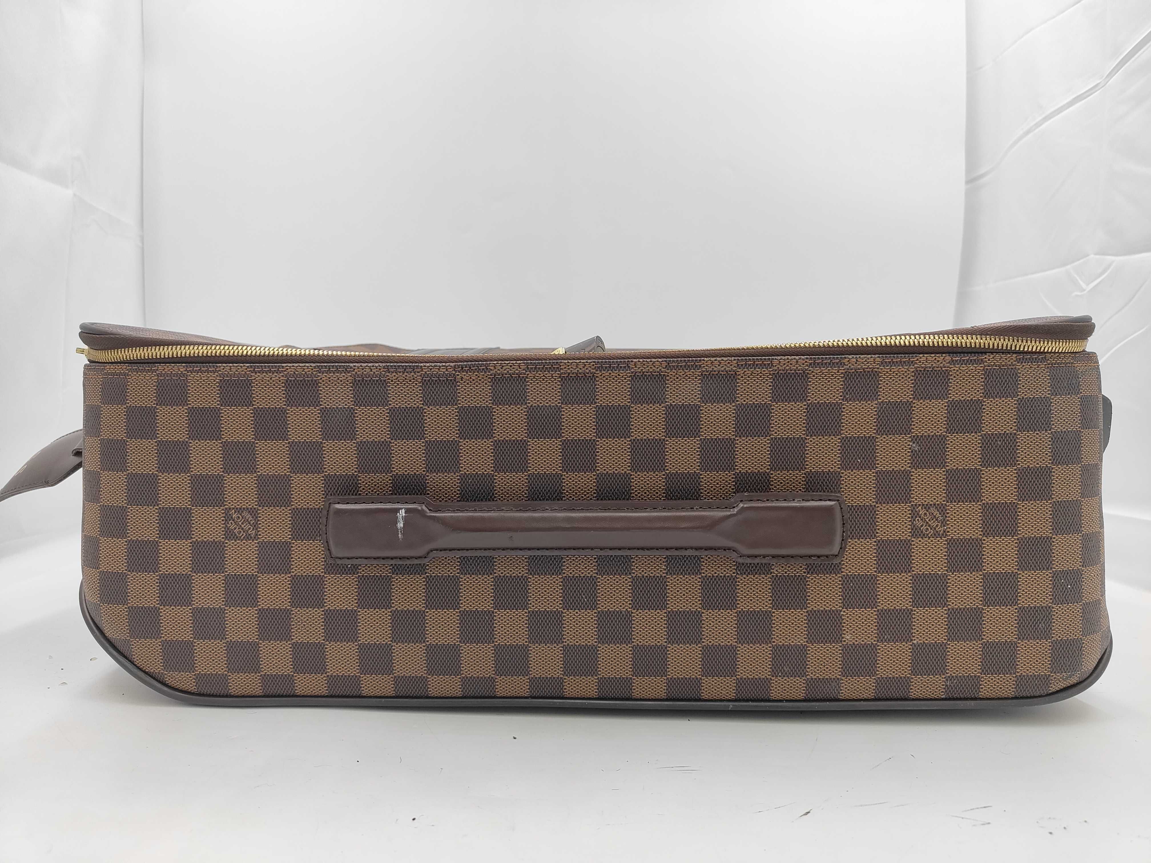 Damier Pegase 55 N23294 SP0055 Brown Carry-on Bag (Cameras Damaged) — view 4