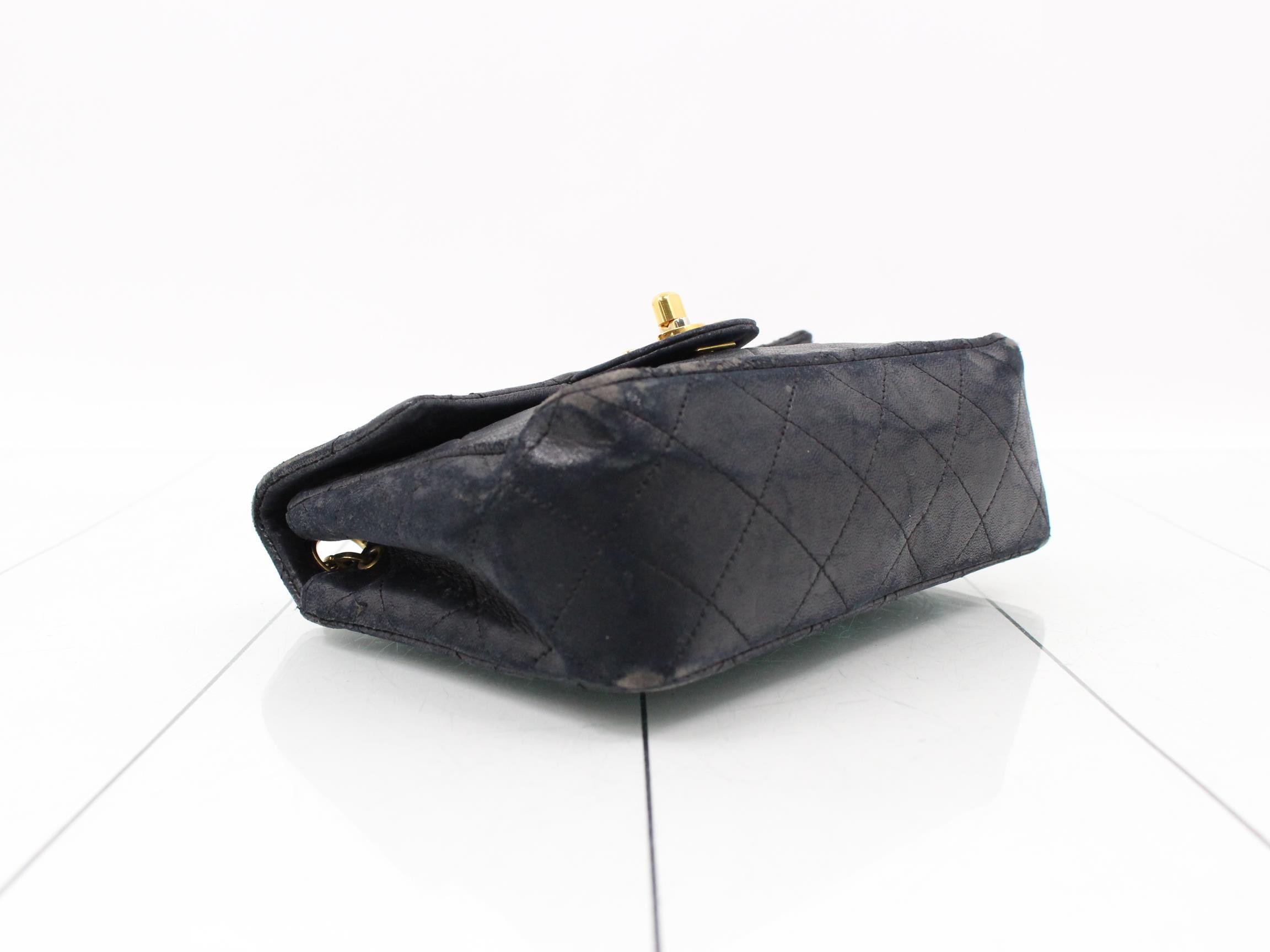 Leather Coco Mark Chain Shoulder Bag — view 5
