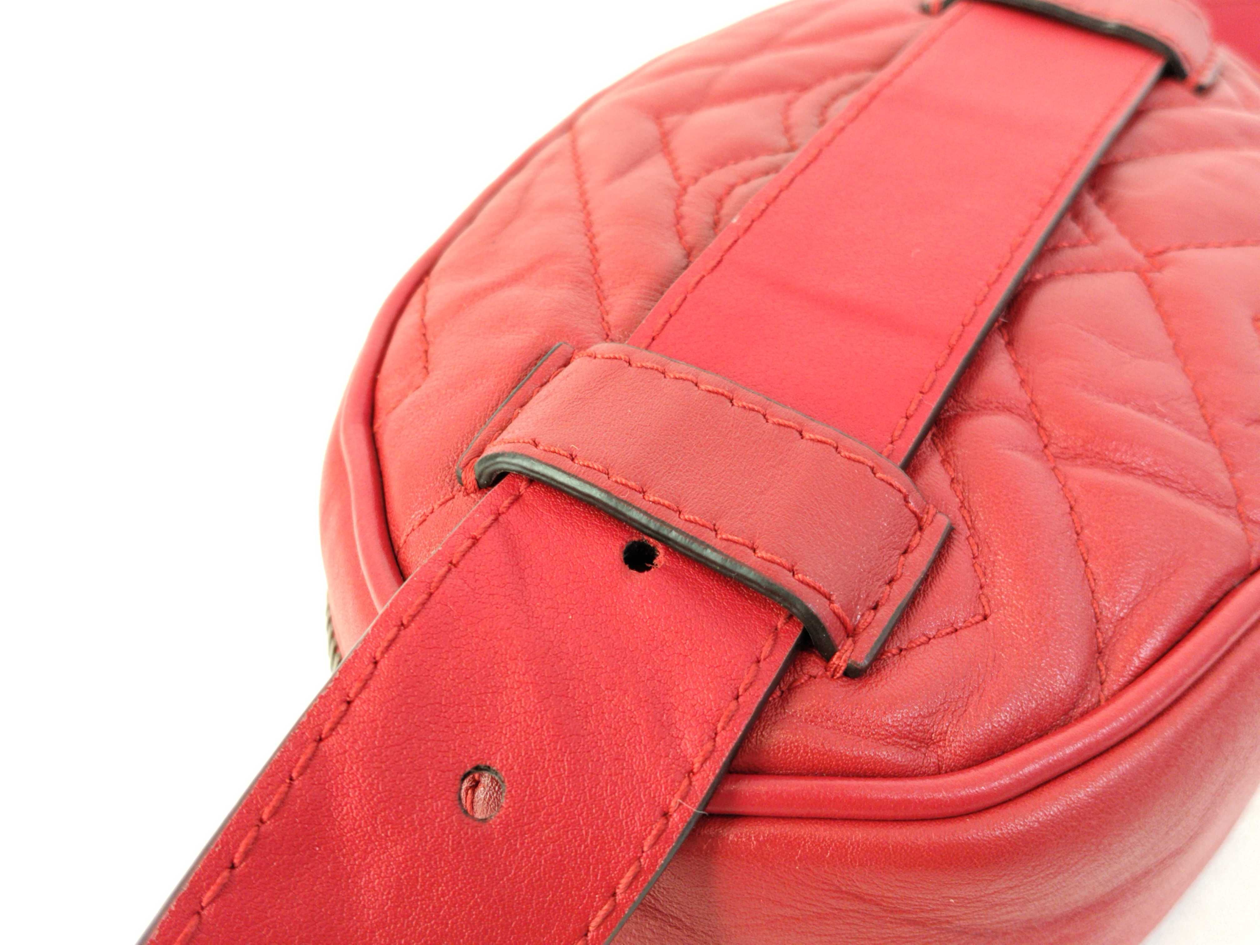 PH- Black GG Round Leather Mini Ophidia Clutch Bag (Waist Bag) — view 5