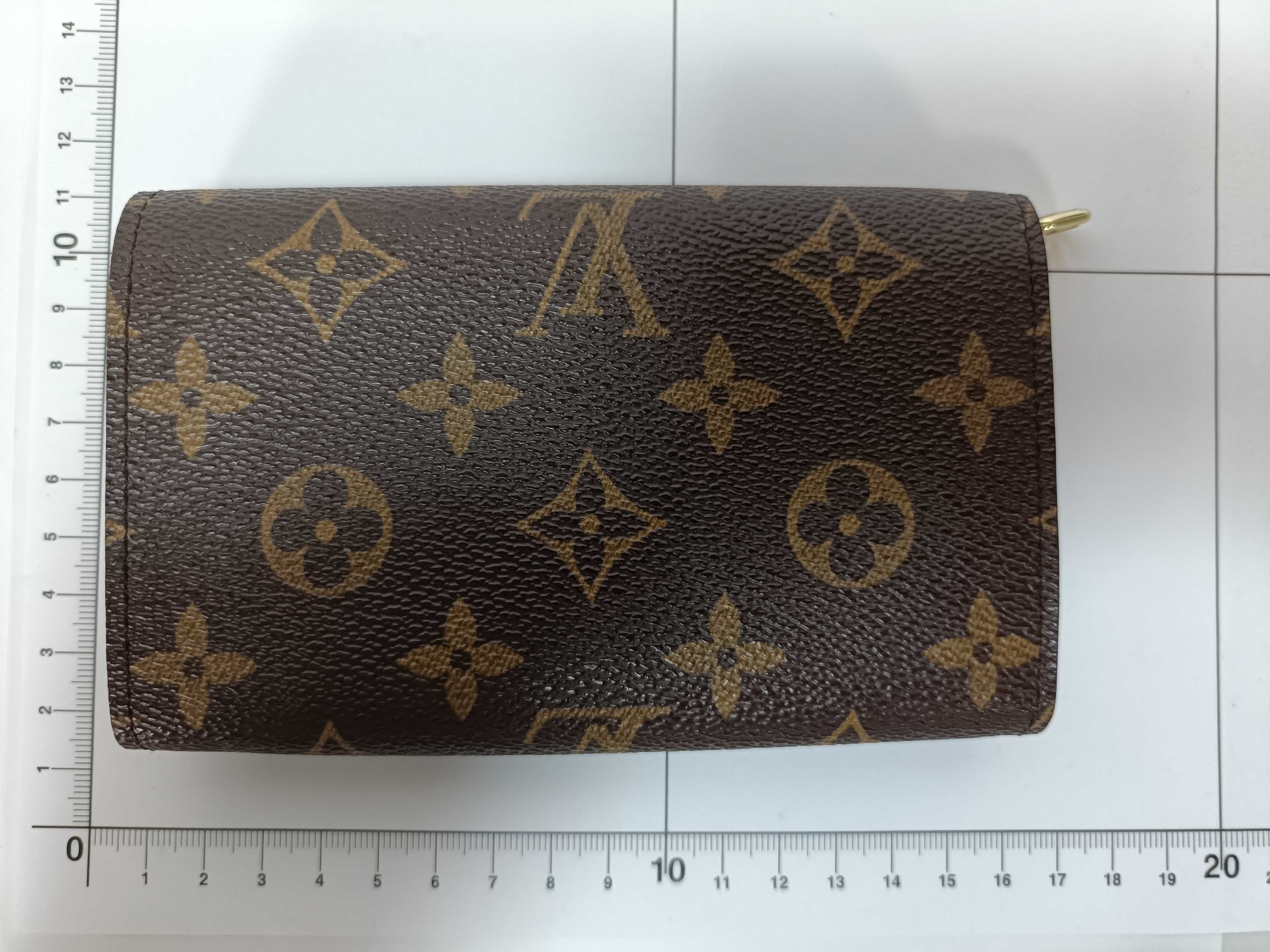 B. Louis Vuitton Monogram Portemonnaie Billet Trésor Bi-fold Wallet — view 14