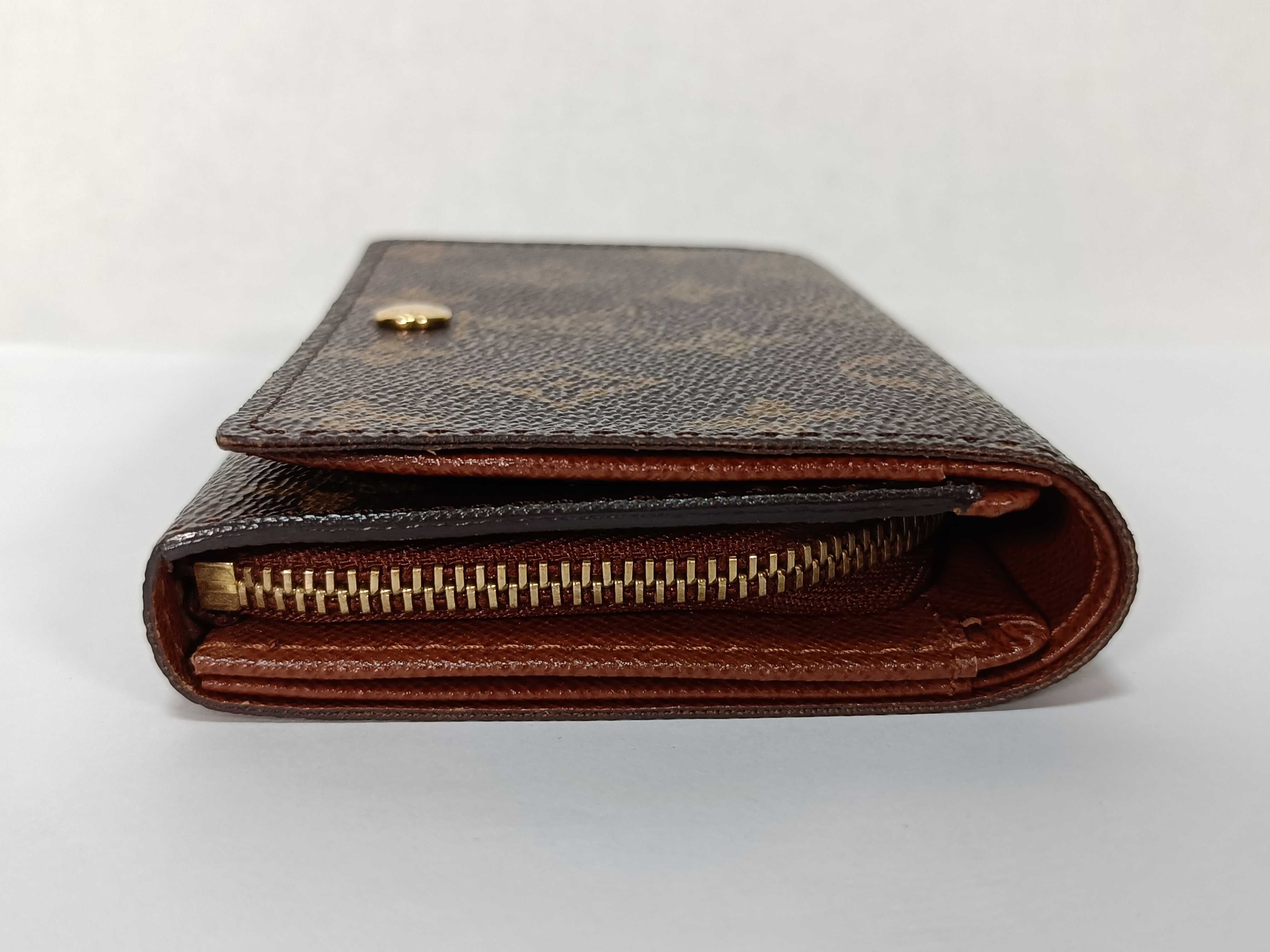 B. Louis Vuitton Monogram Portemonnaie Billet Trésor Bi-fold Wallet — view 3