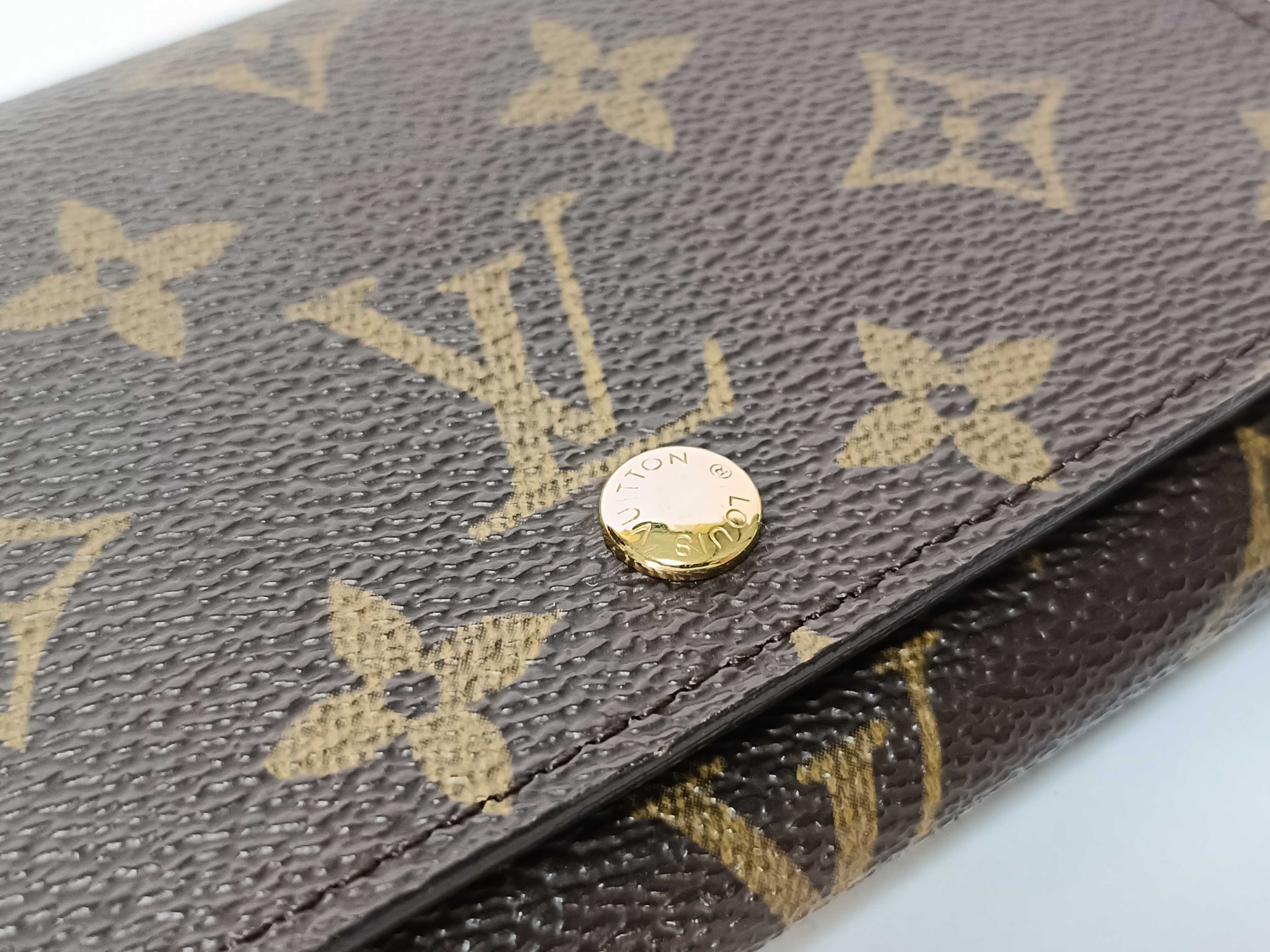 B. Louis Vuitton Monogram Portemonnaie Billet Trésor Bi-fold Wallet — view 6