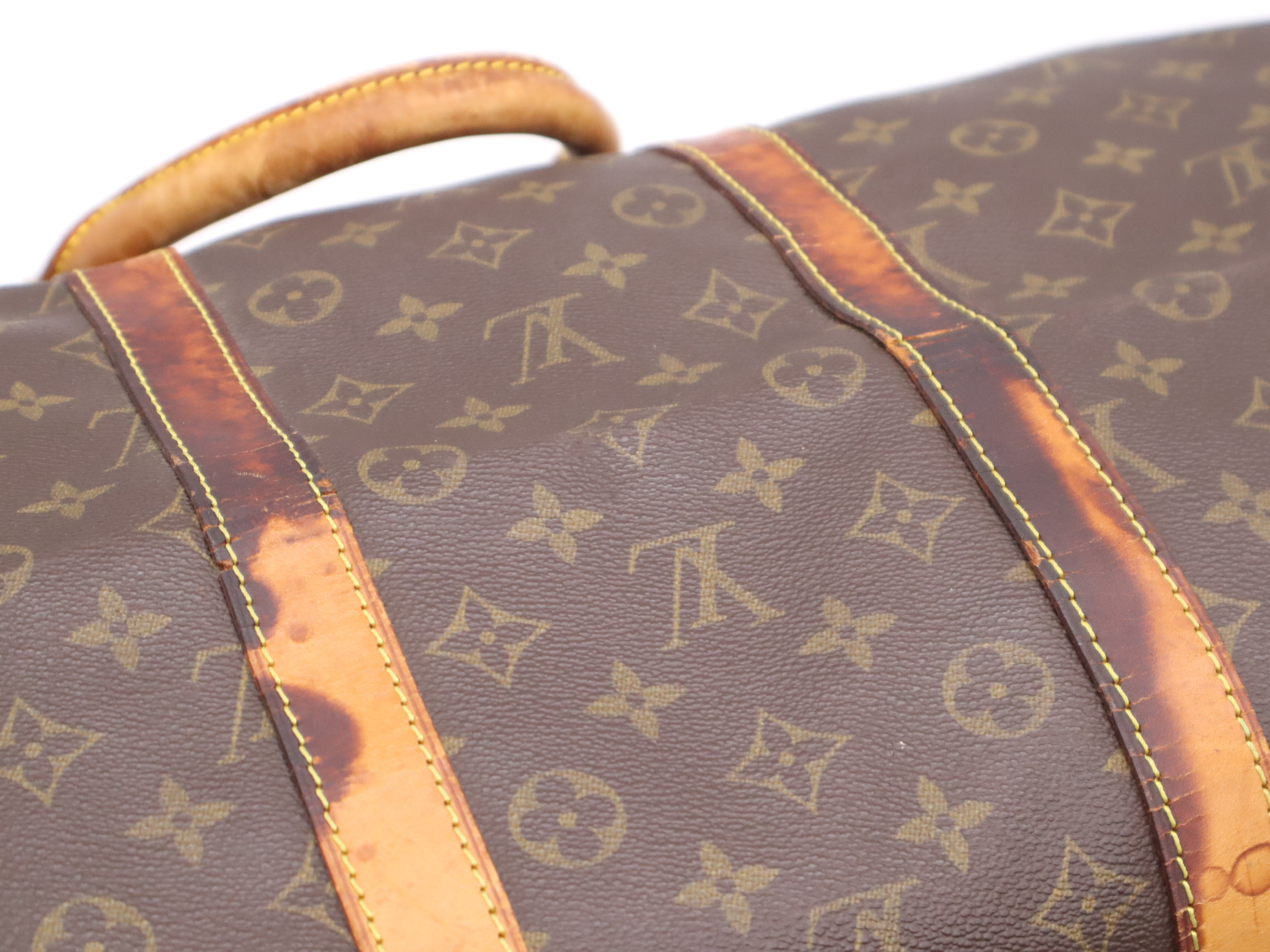 M41414 Monogram Keepall Bandoulière 55 Boston Bag with Shoulder Strap — view 11