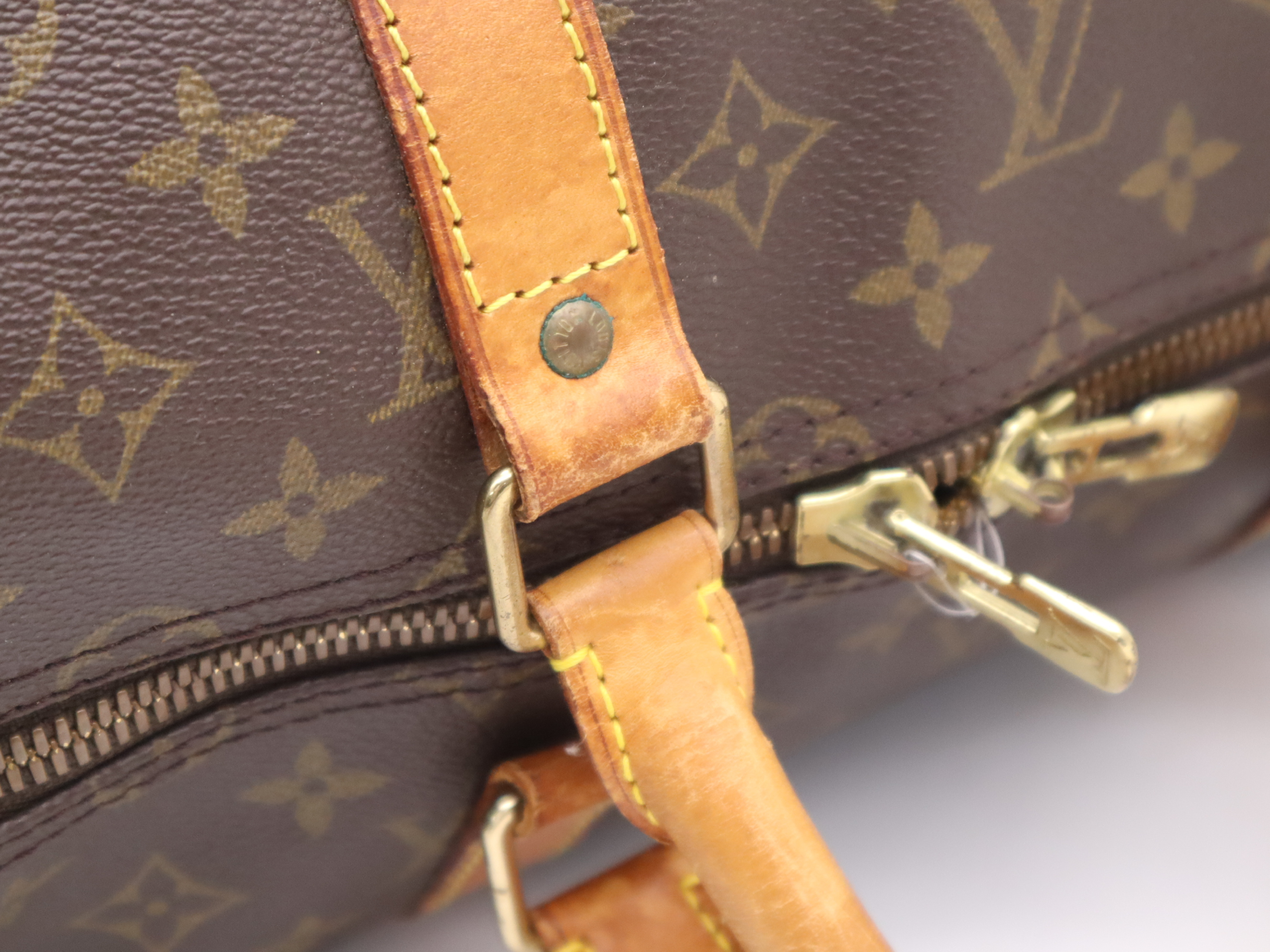 M41414 Monogram Keepall Bandoulière 55 Boston Bag with Shoulder Strap — view 7