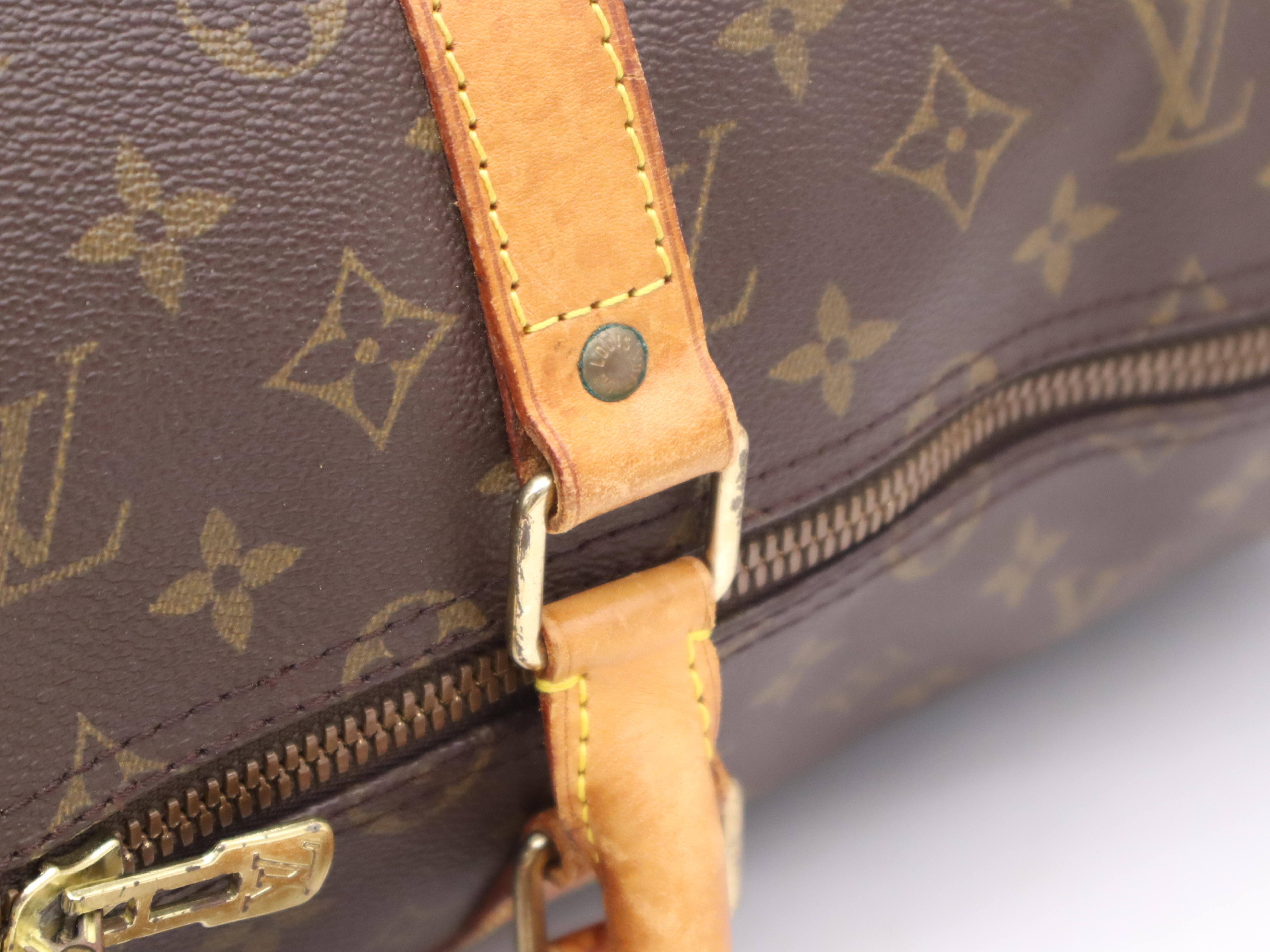 M41414 Monogram Keepall Bandoulière 55 Boston Bag with Shoulder Strap — view 8