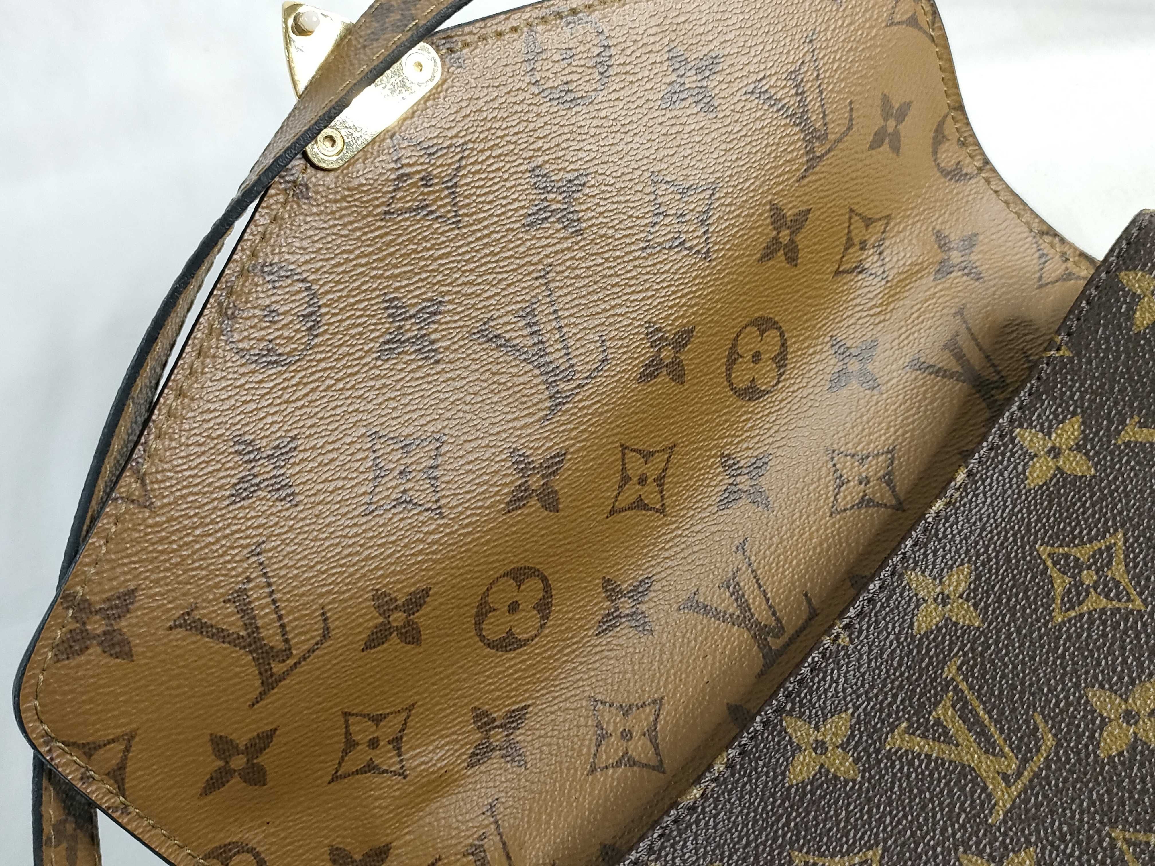 Monogram Louis Vuitton M44876 Monogram Hand Shoulder Bag Handbag — view 9