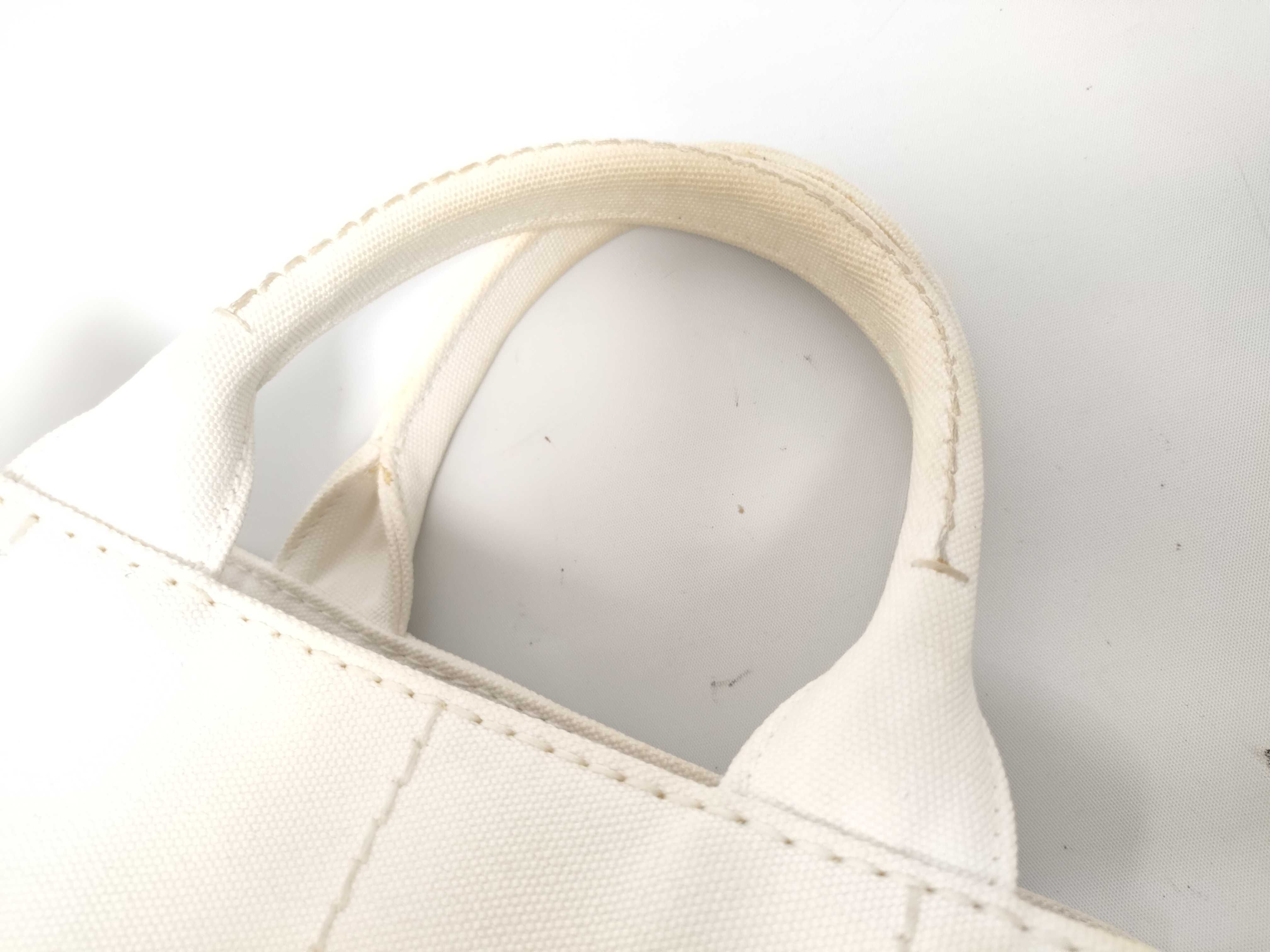 Canapa Canvas Handbag, White — view 4