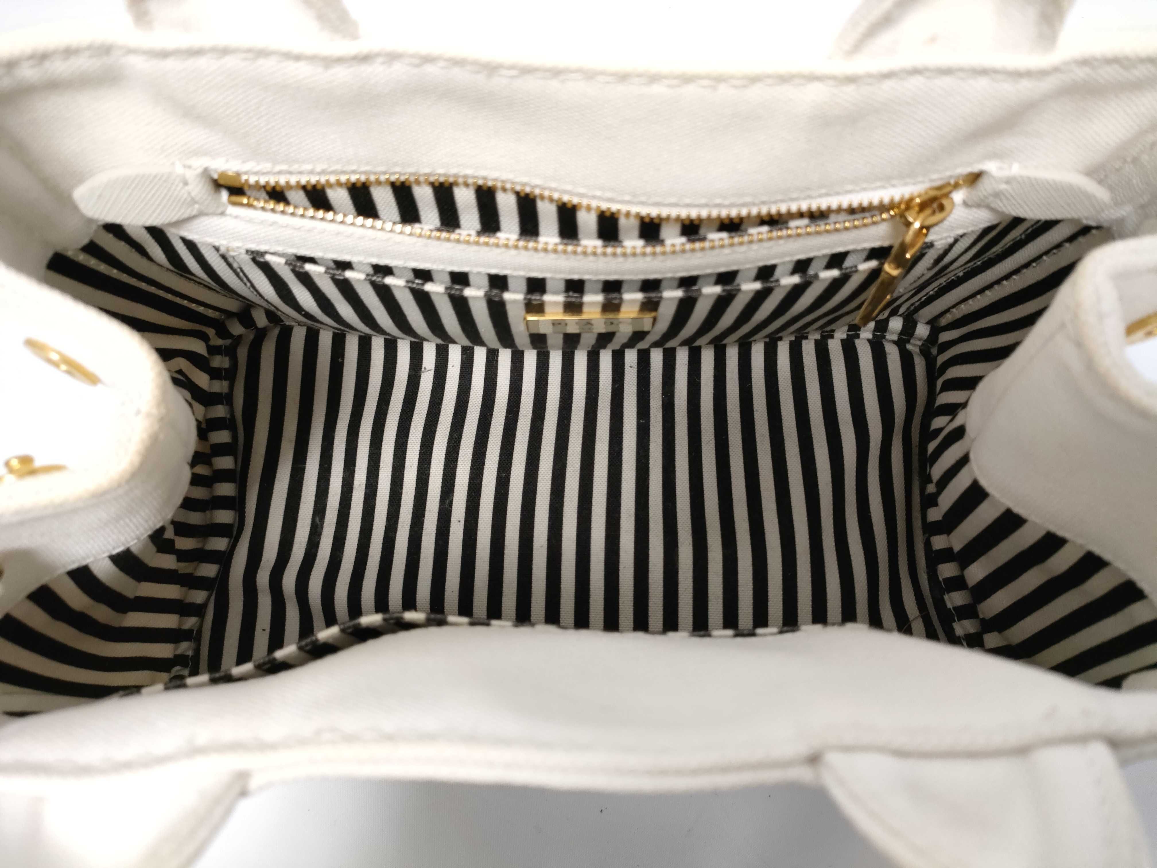 Canapa Canvas Handbag, White — view 9