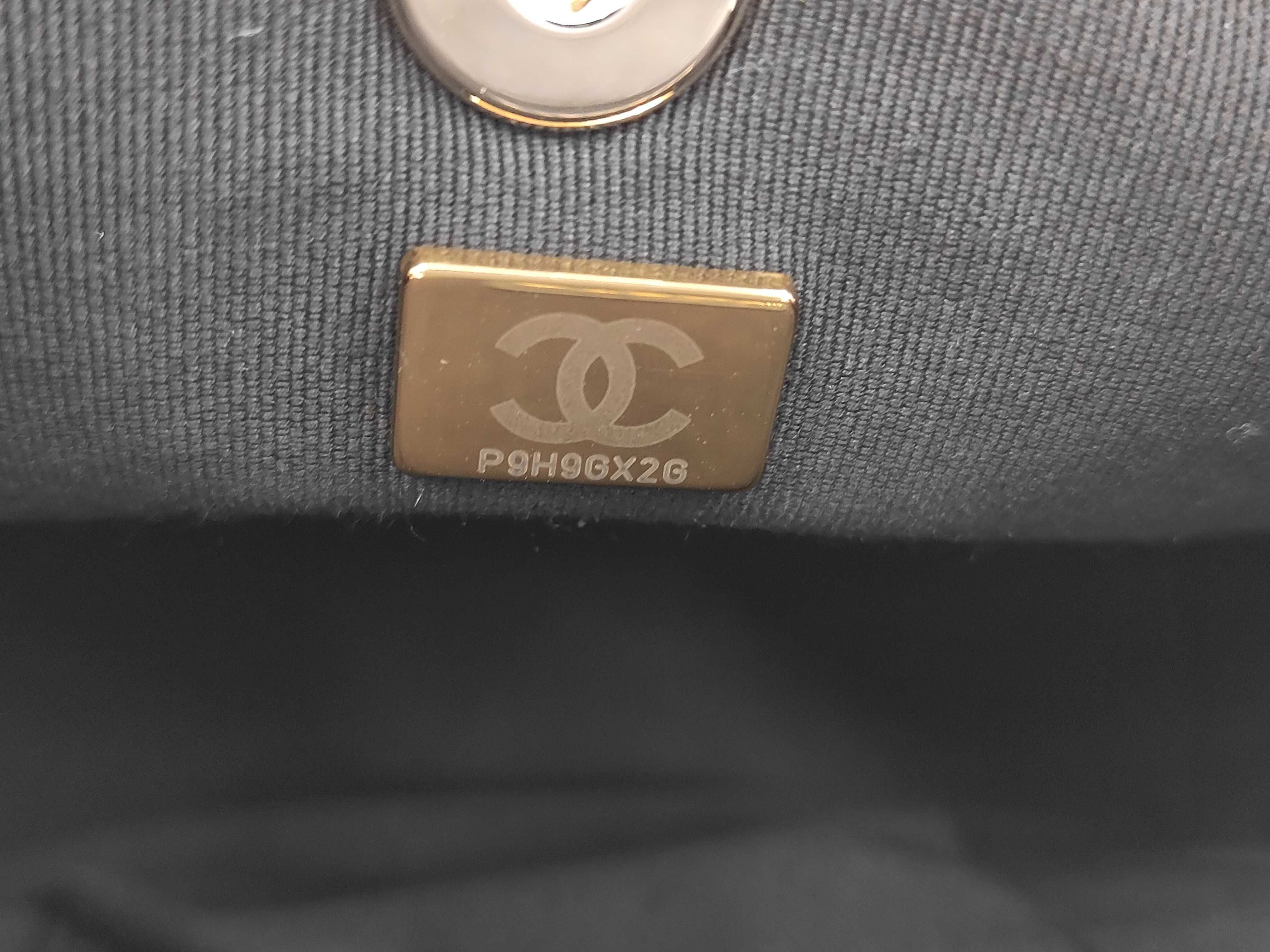 Dumas Small Backpack with Gold Hardware, Serial Number Plate, AS2908, Black Bag — view 11