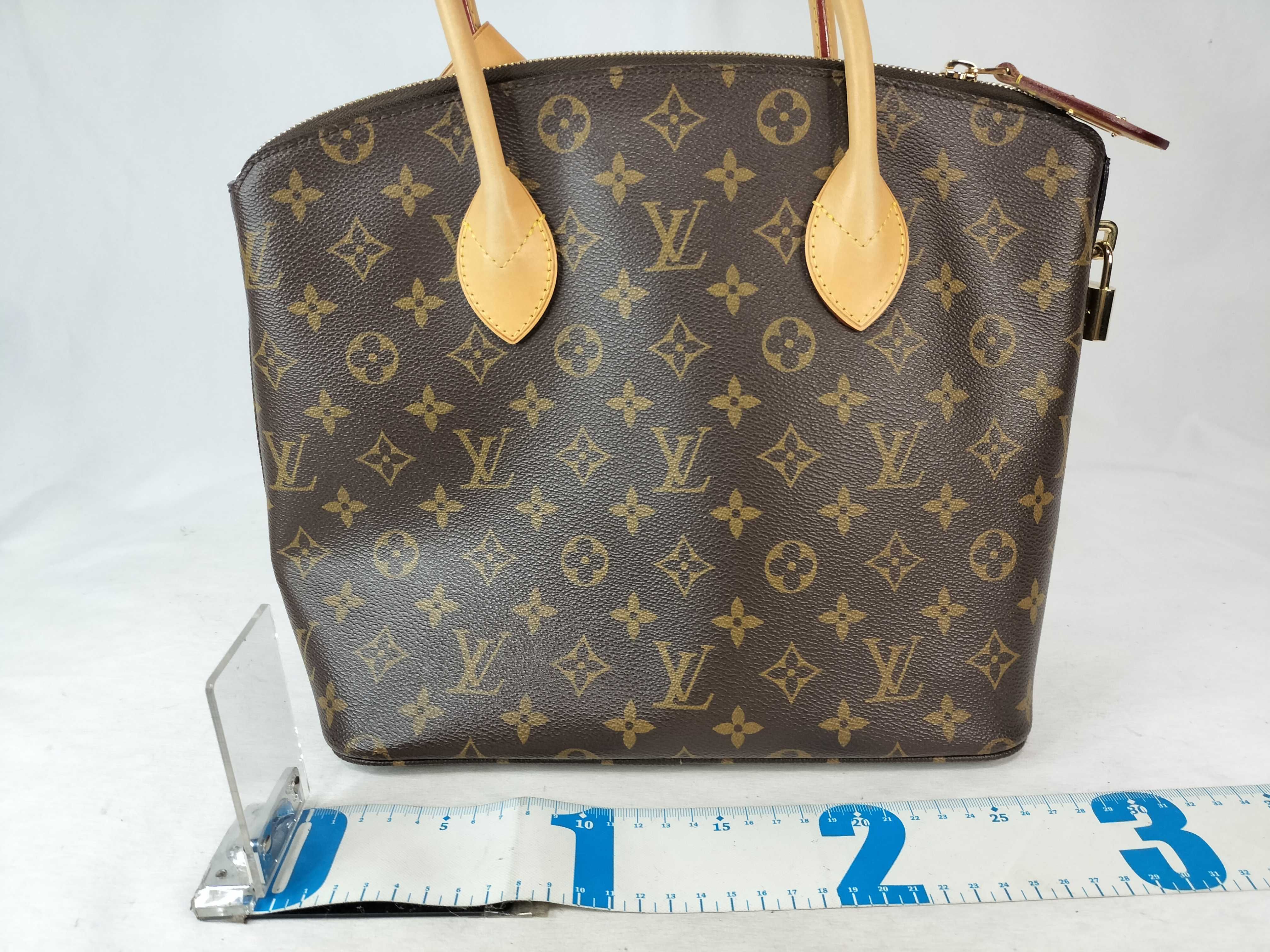 Monogram Lockit PM Handbag with Padlock and Keys — view 2
