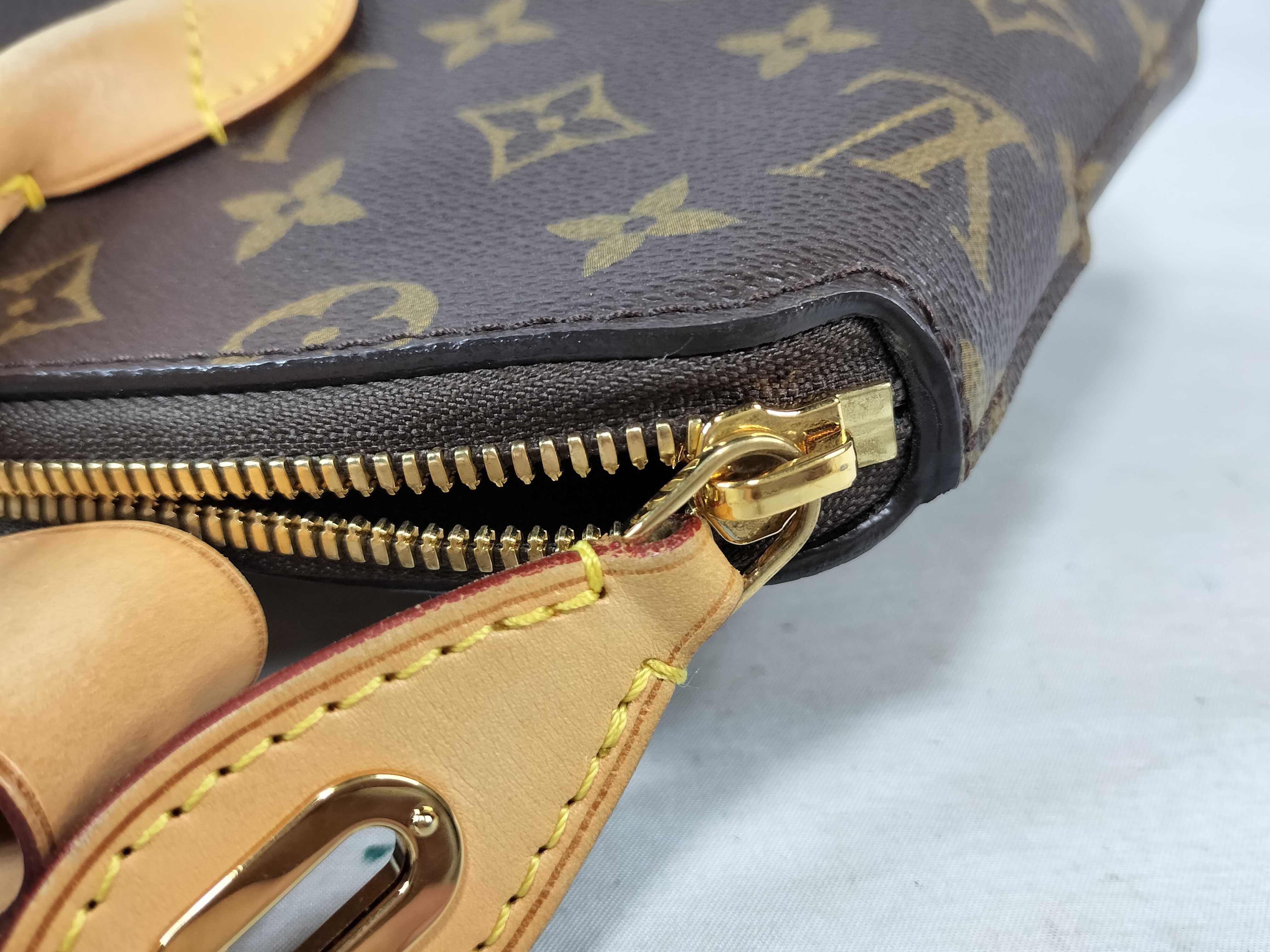 Monogram Lockit PM Handbag with Padlock and Keys — view 13