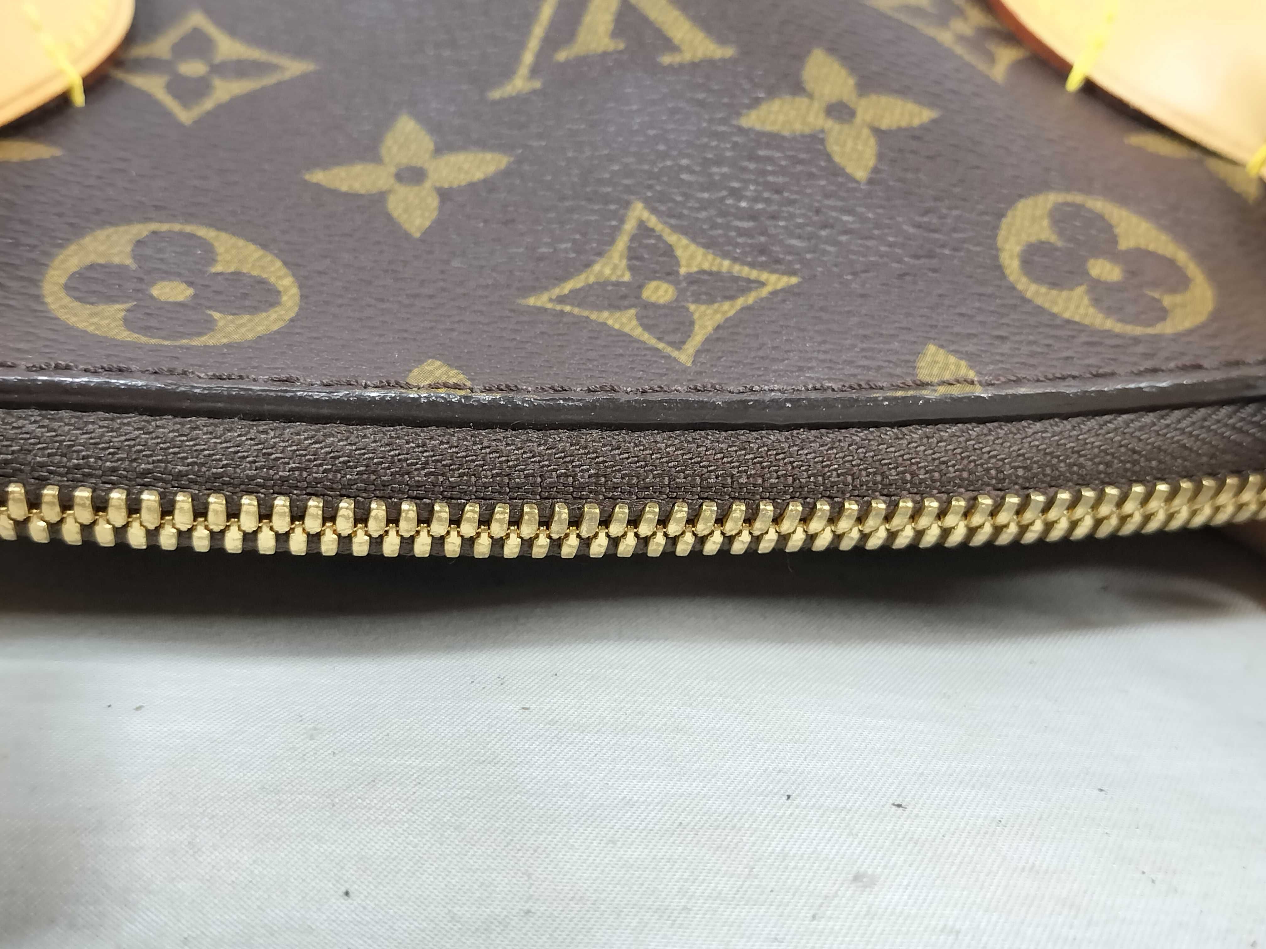 Monogram Lockit PM Handbag with Padlock and Keys — view 6
