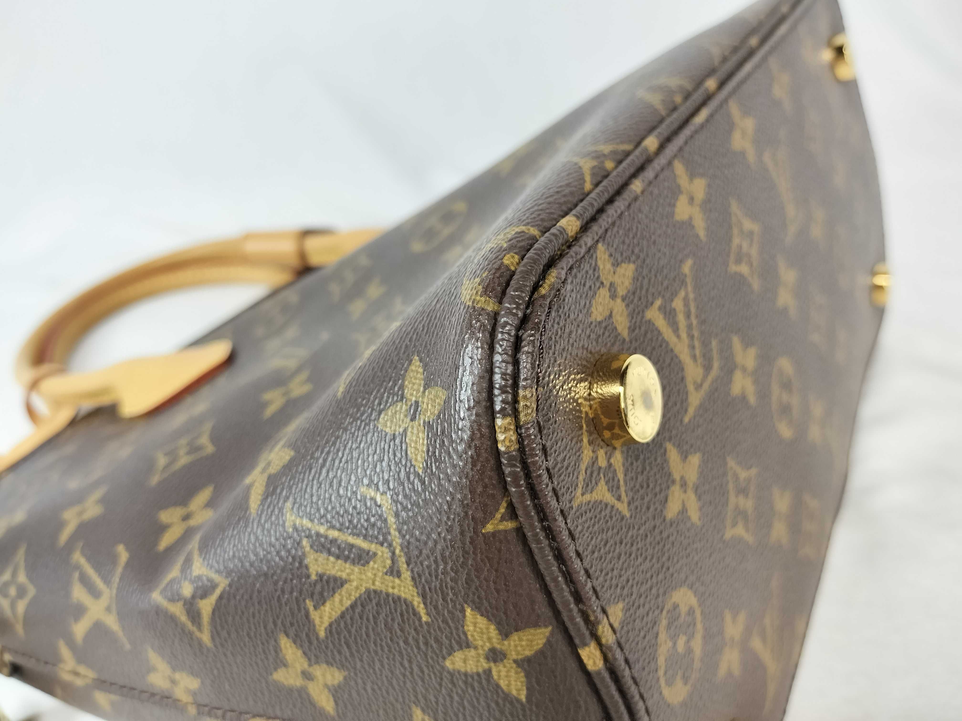 Monogram Lockit PM Handbag with Padlock and Keys — view 7