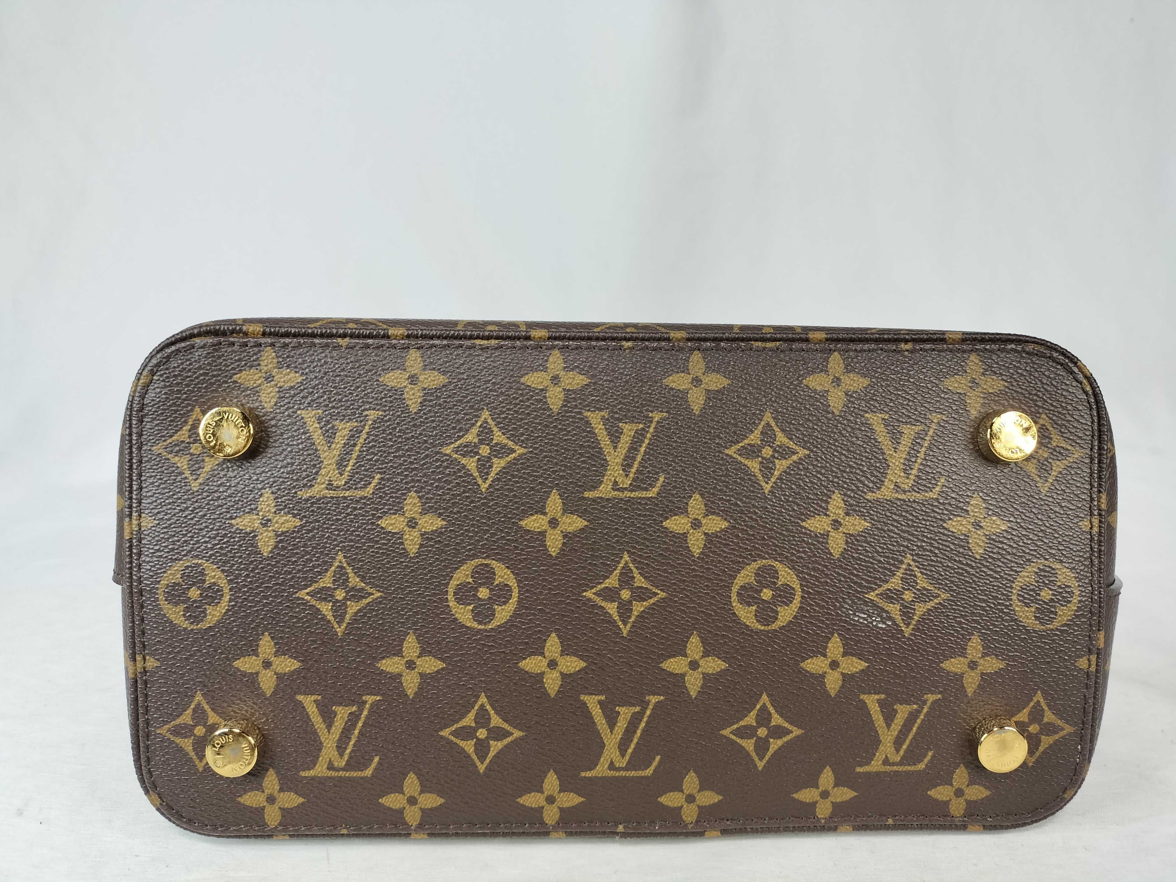 Monogram Lockit PM Handbag with Padlock and Keys — view 8