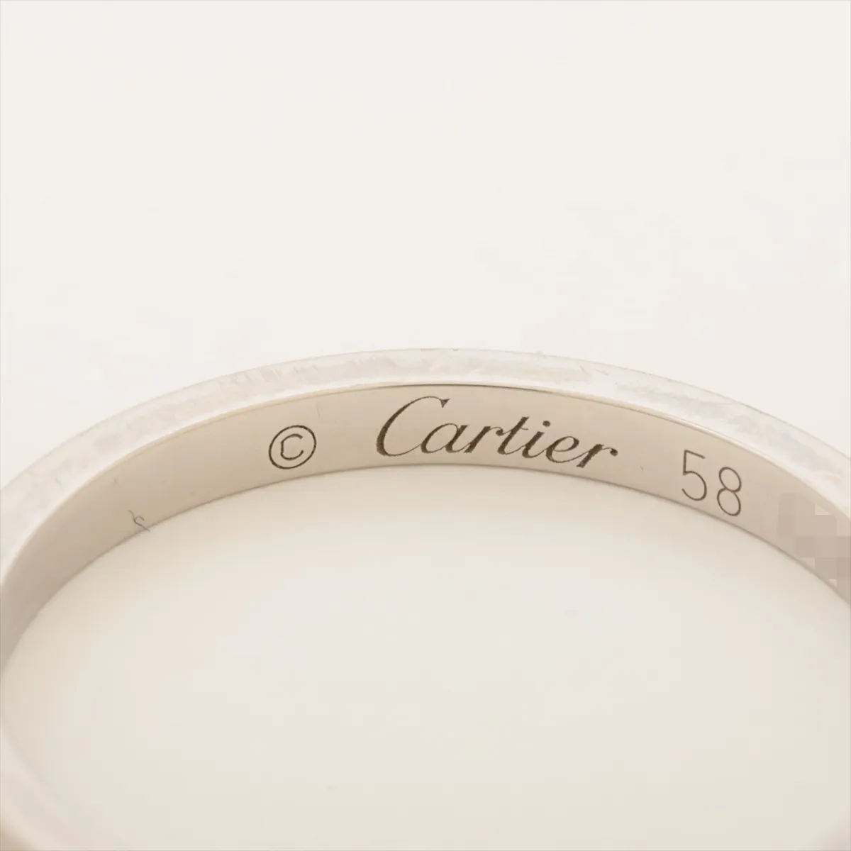 Ballerina Ring, Pt950, 3.8g, Size 58, GUU926, CRB4071958 — view 3