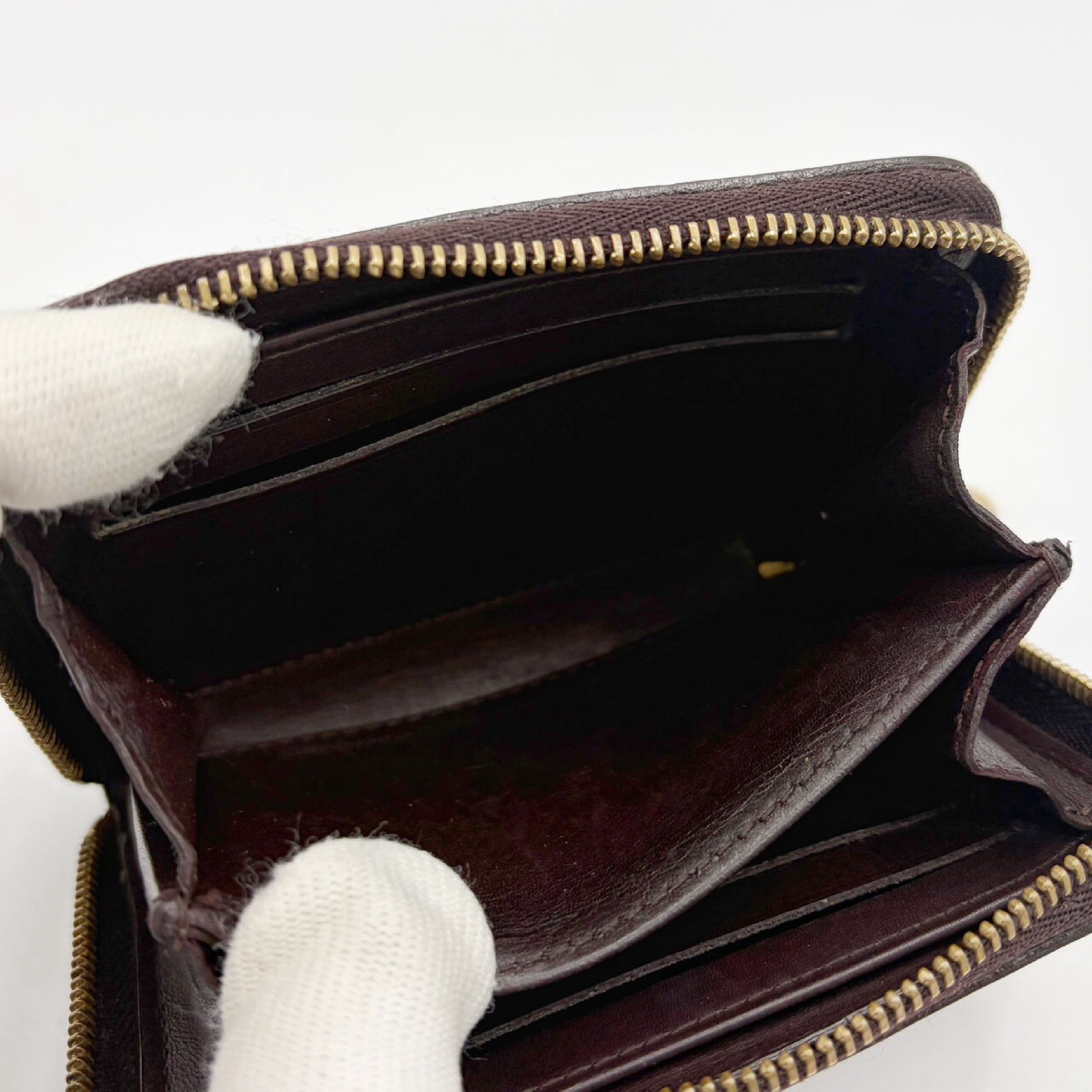 Monogram Vernis Zippy Coin Purse Amarante Wallet — view 7