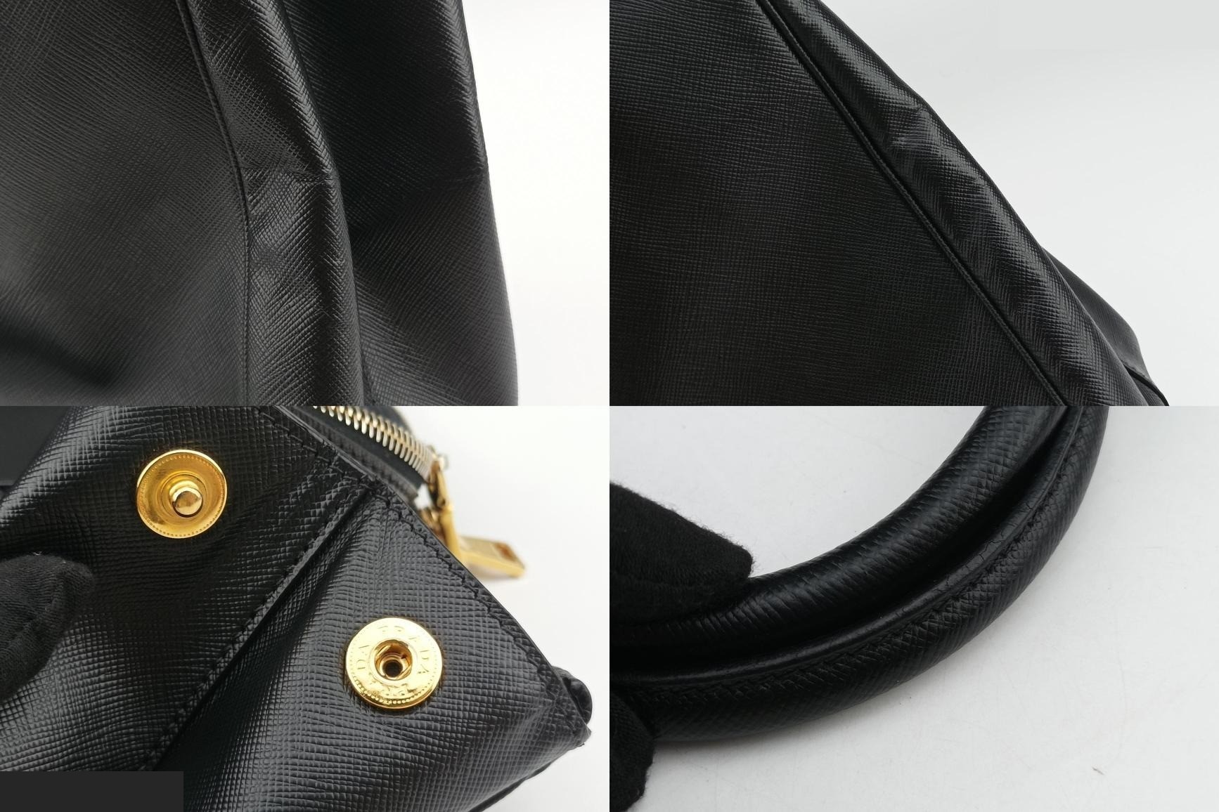 Galleria Saffiano Leather Black — view 10