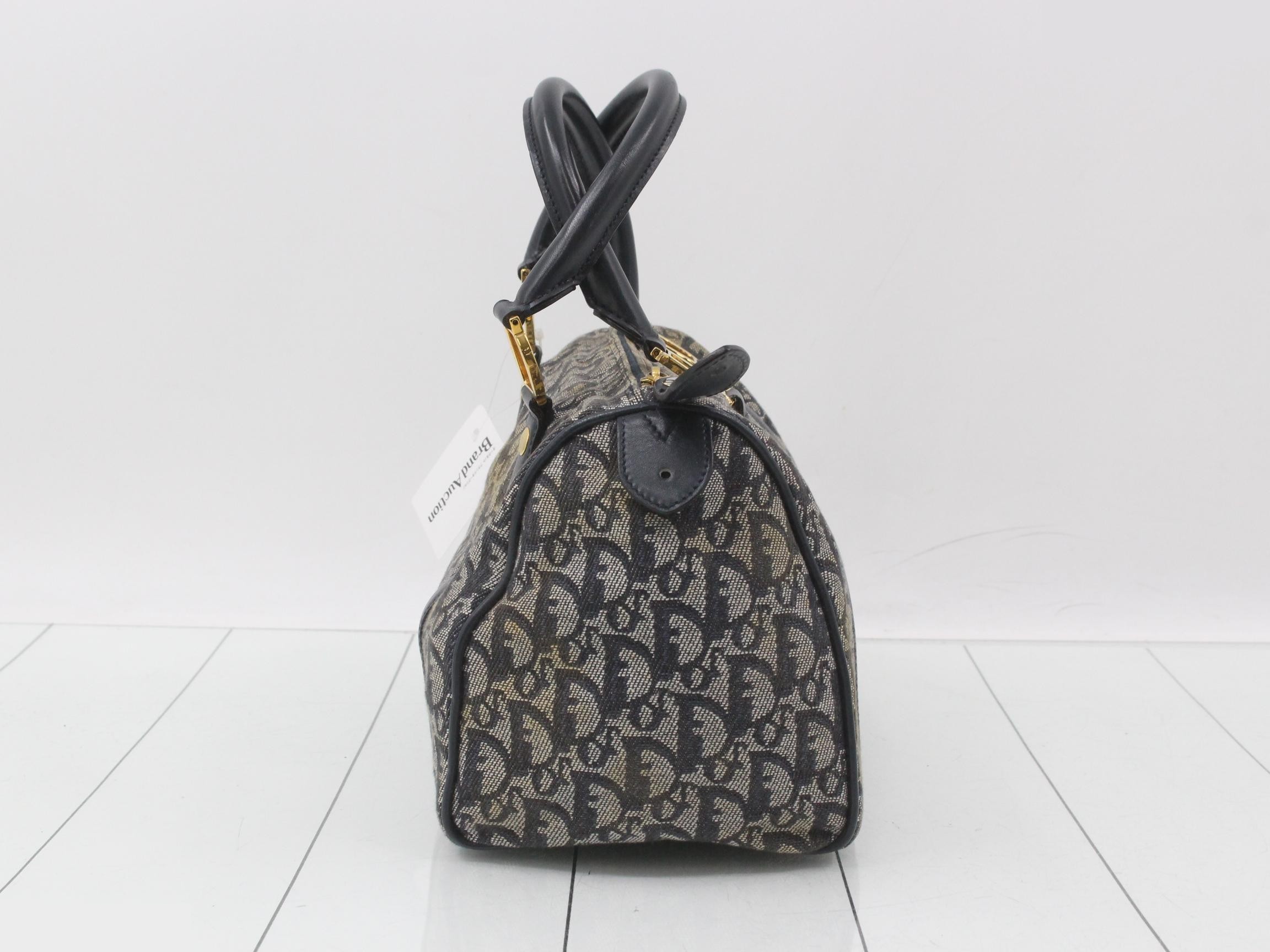 Trotter/Oblique Canvas/Leather Handbag — view 3