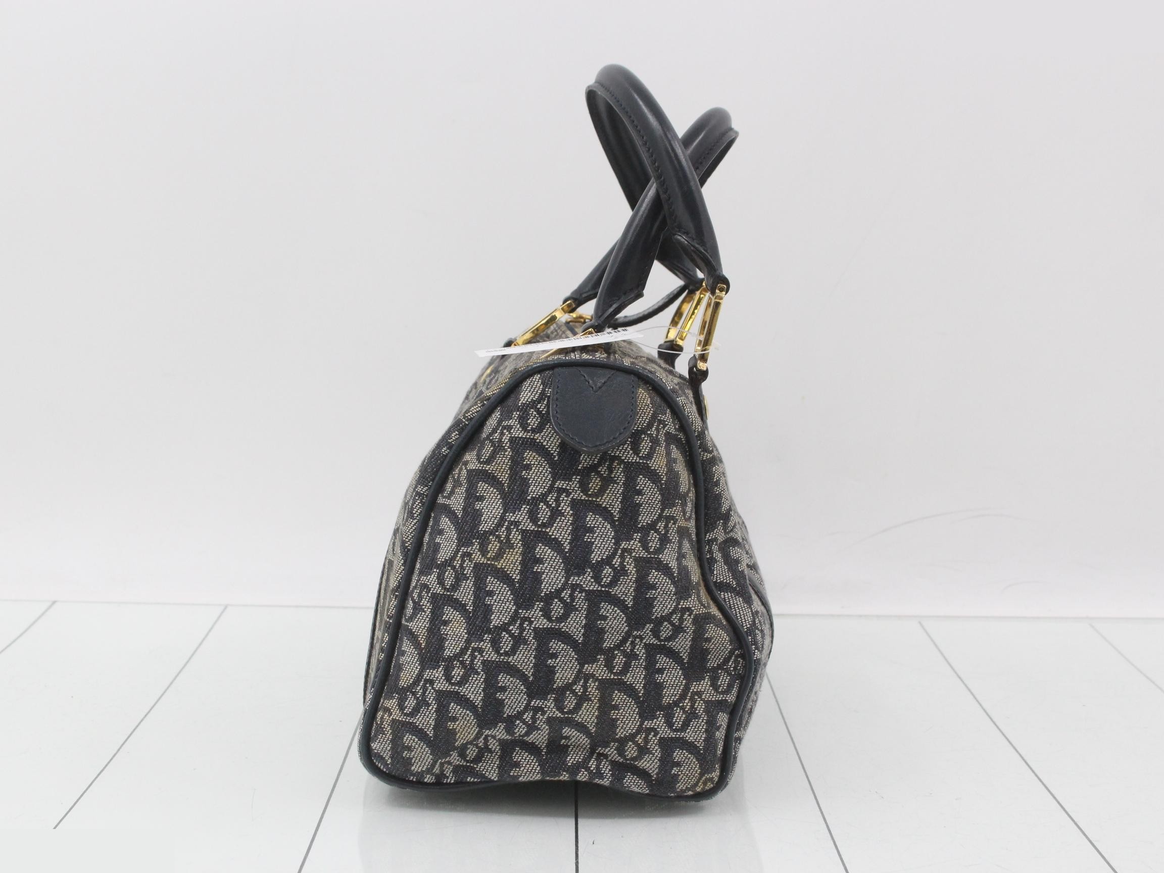 Trotter/Oblique Canvas/Leather Handbag — view 4