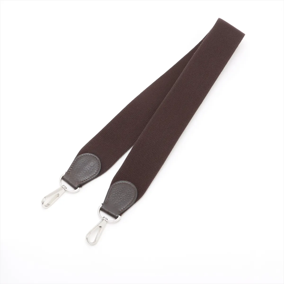 Evelyn 2 33 GM Toile ash x Taurillon Clemence Brown Silver hardware I:2005 — view 5