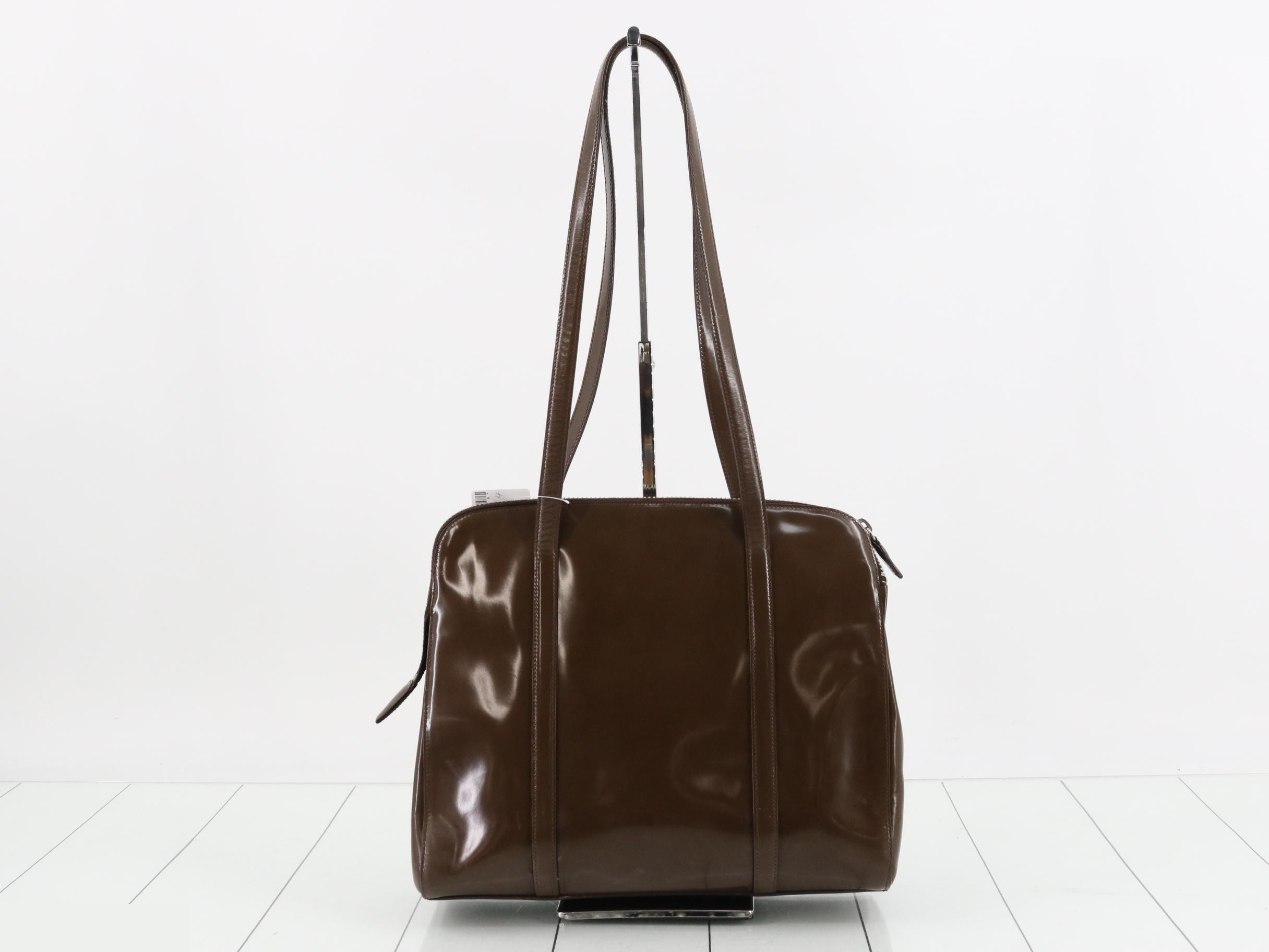 Leather shoulder bag — view 2
