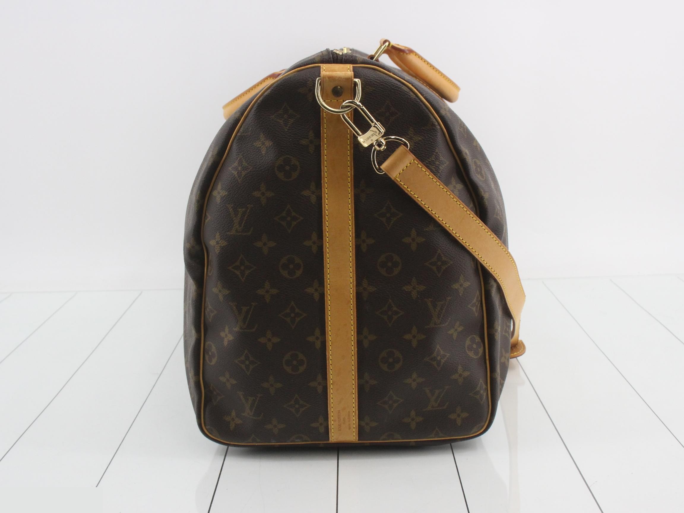 Keepall Bandoulière 60 with shoulder strap — view 4