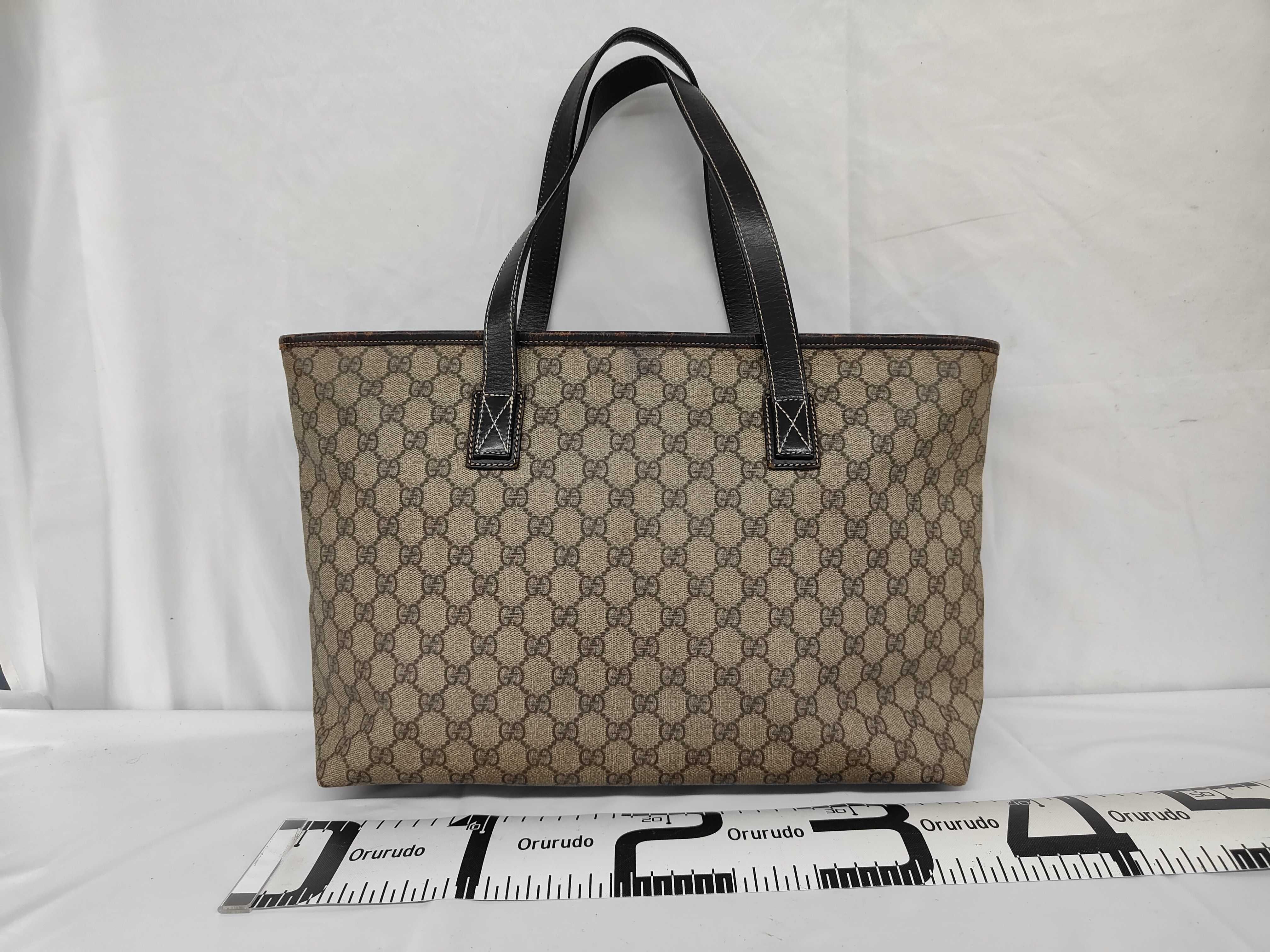 GG Supreme PVC Shopper Shoulder Bag Tote Bag — view 2